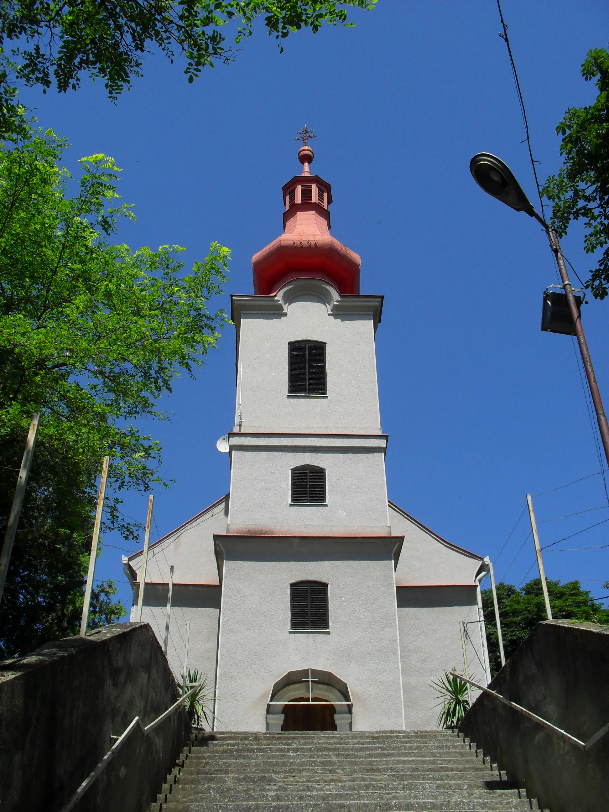 Photo showing: Csalár - katolikus templom