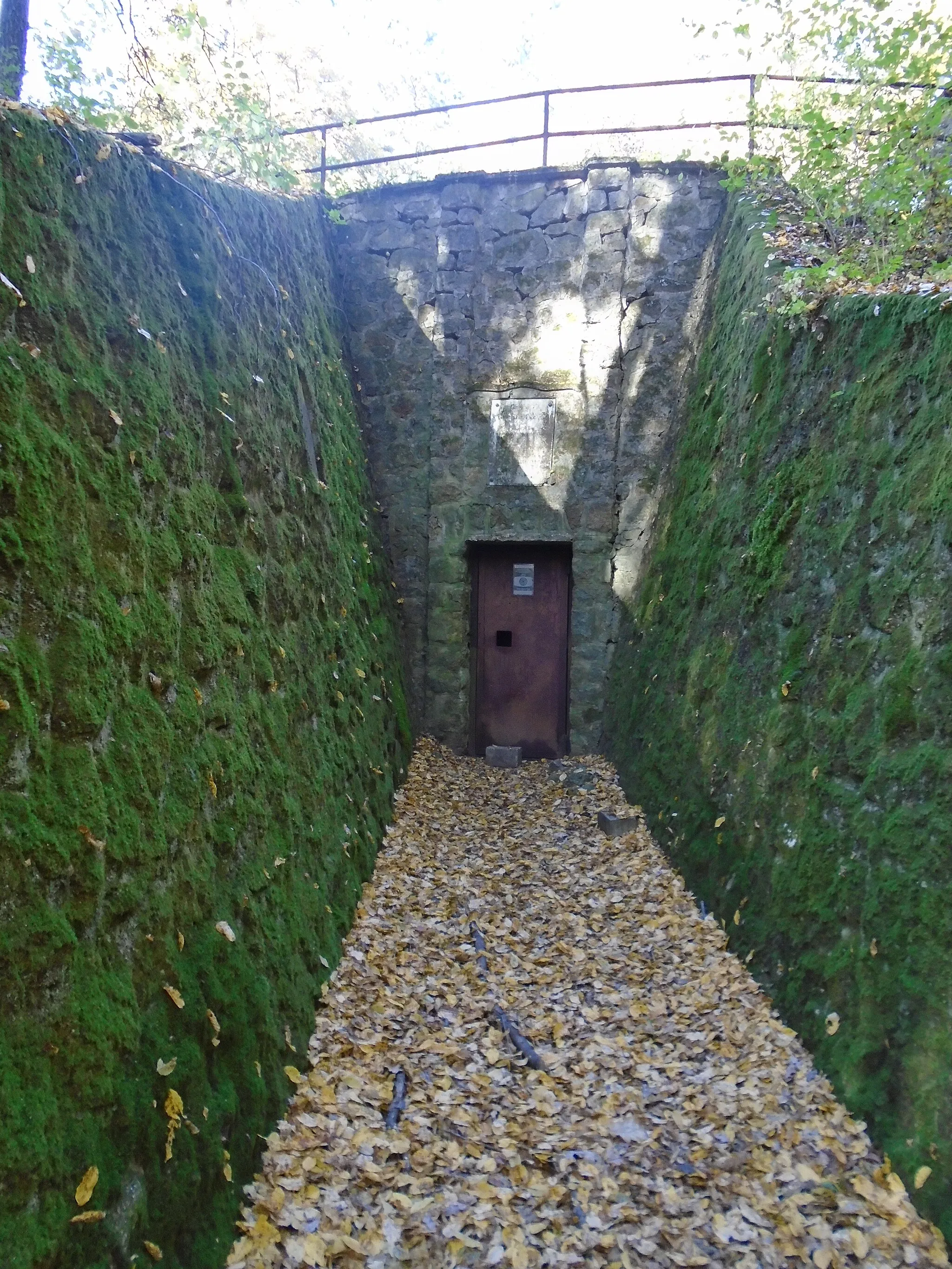 Photo showing: Szabadság Cave entrance.