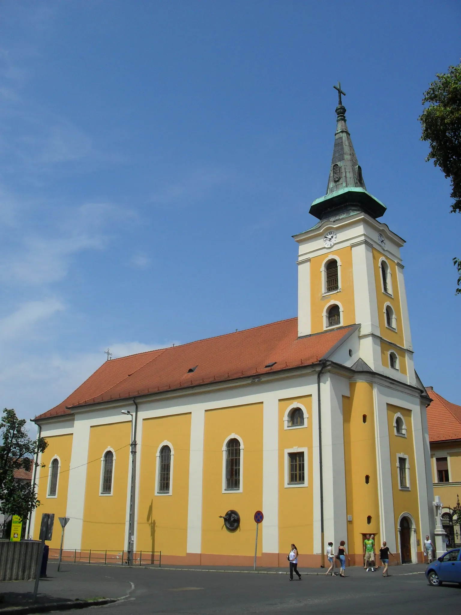 Photo showing: Balassagyarmat - Szentháromság katolikus templom