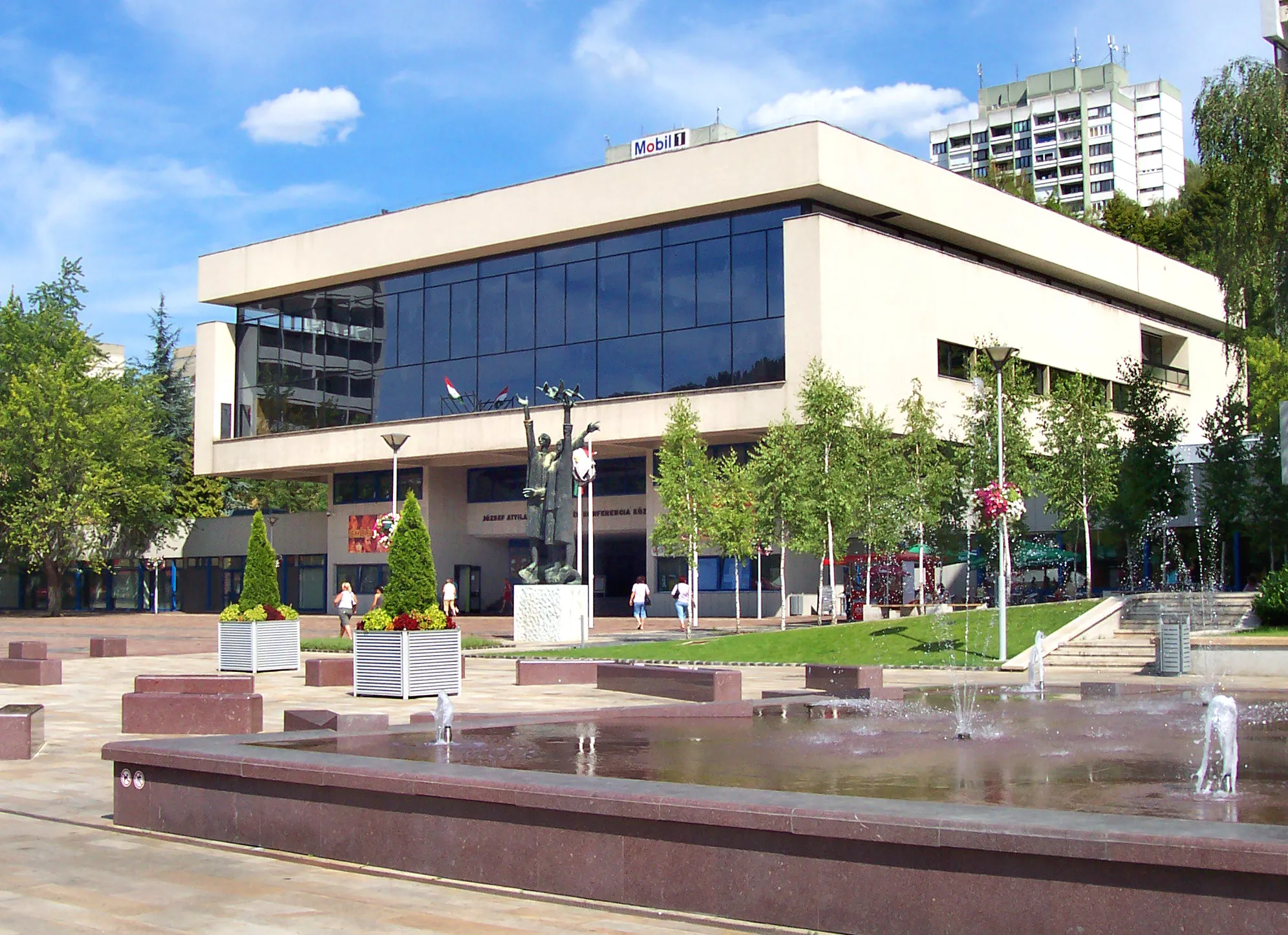 Photo showing: Conferential centre in Salgótarján. Hungary