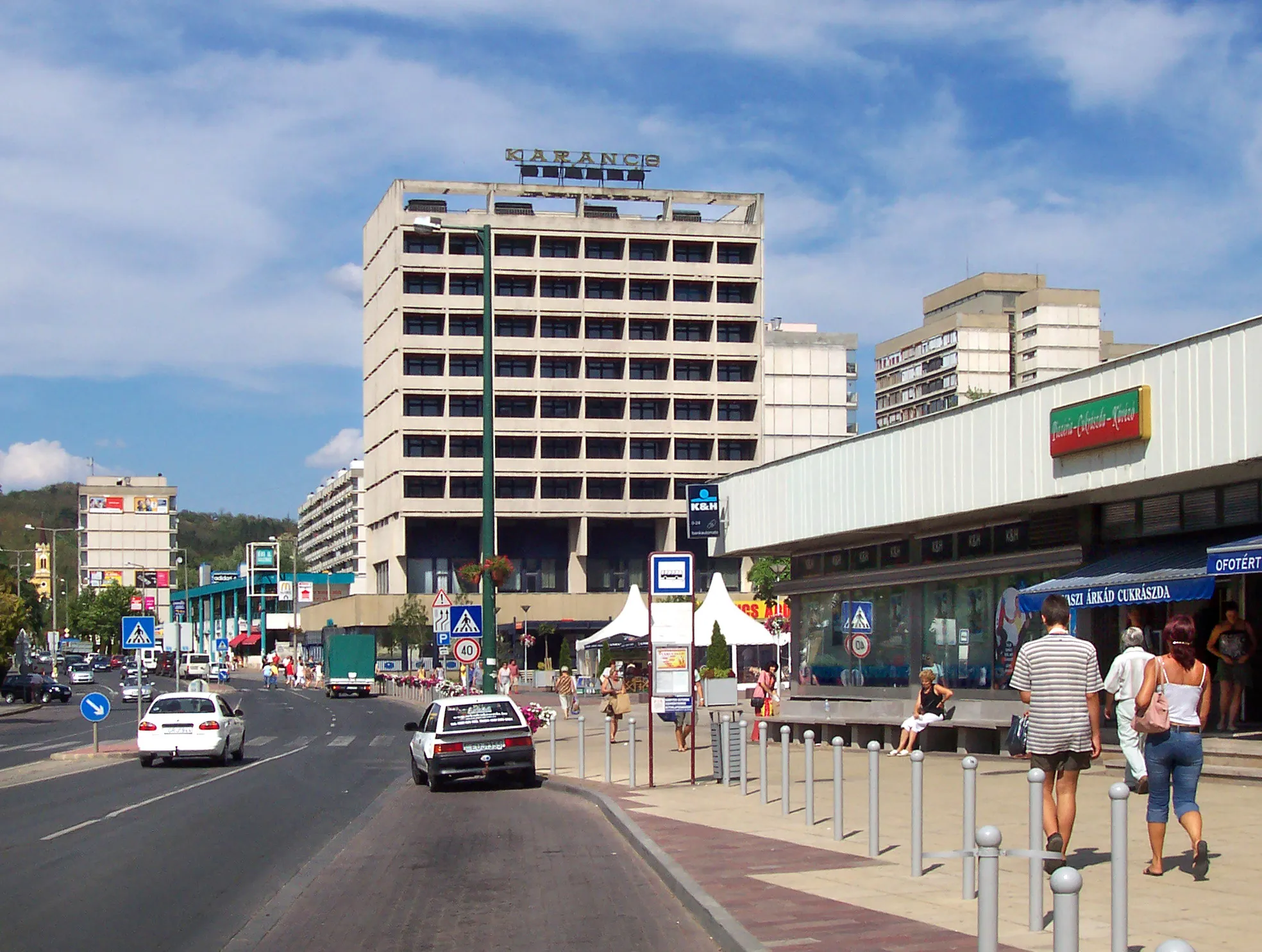 Photo showing: Downtown of Salgótarján. Hungary