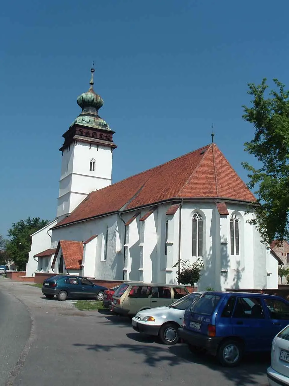 Photo showing: The church of Sajószentpéter, Hungary