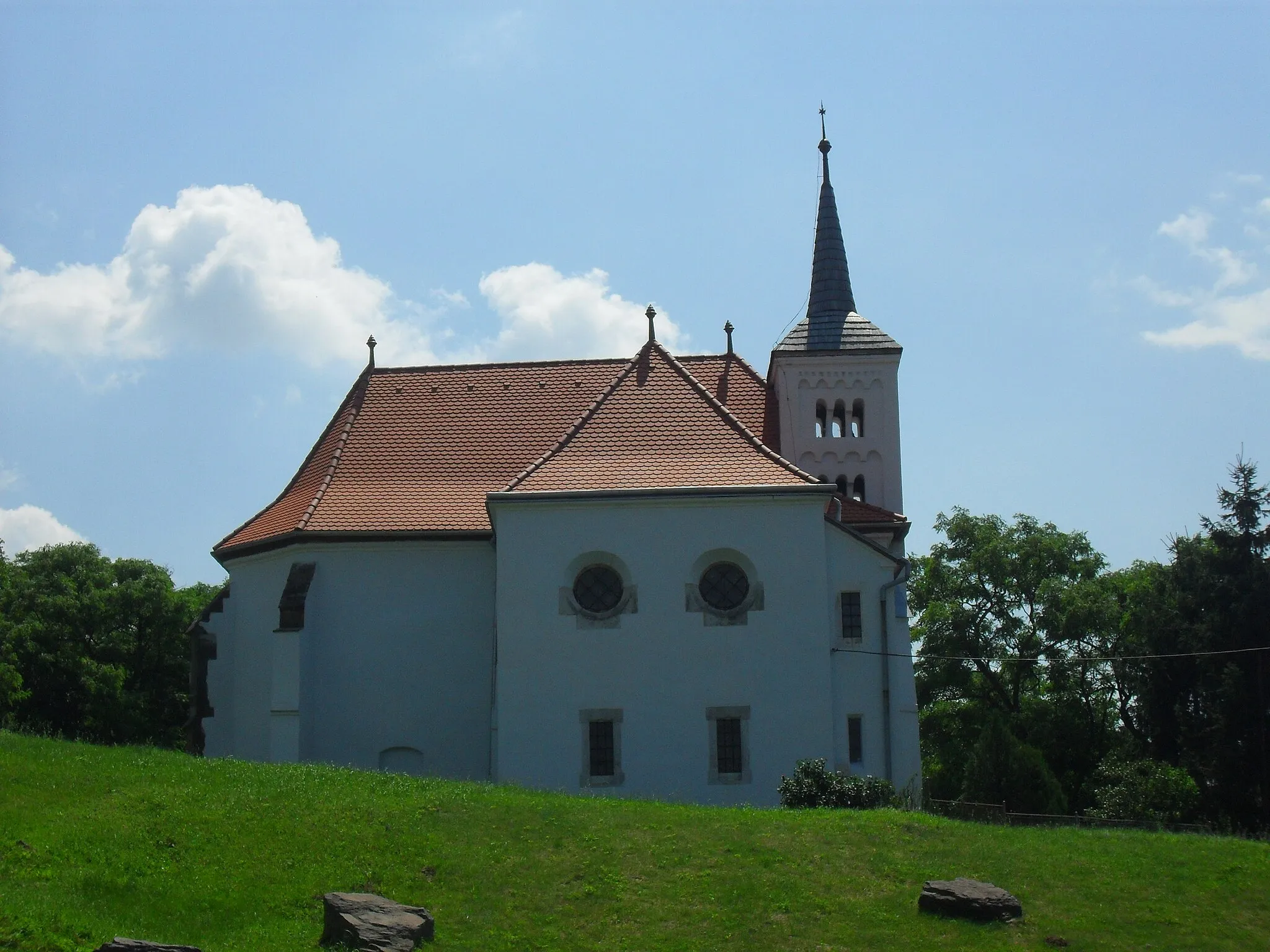 Photo showing: Bodrogszentes - református templom