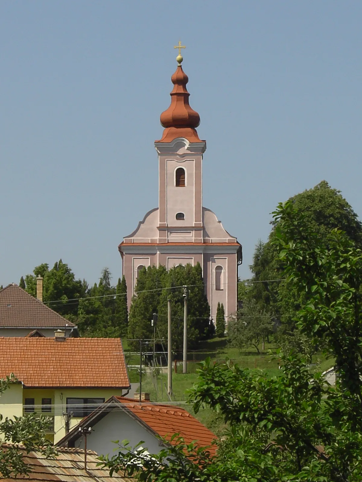 Photo showing: Beschreibung: Kirche von Csáb

eigenes Foto von User:Ralf 69
Datum:11.06.2006