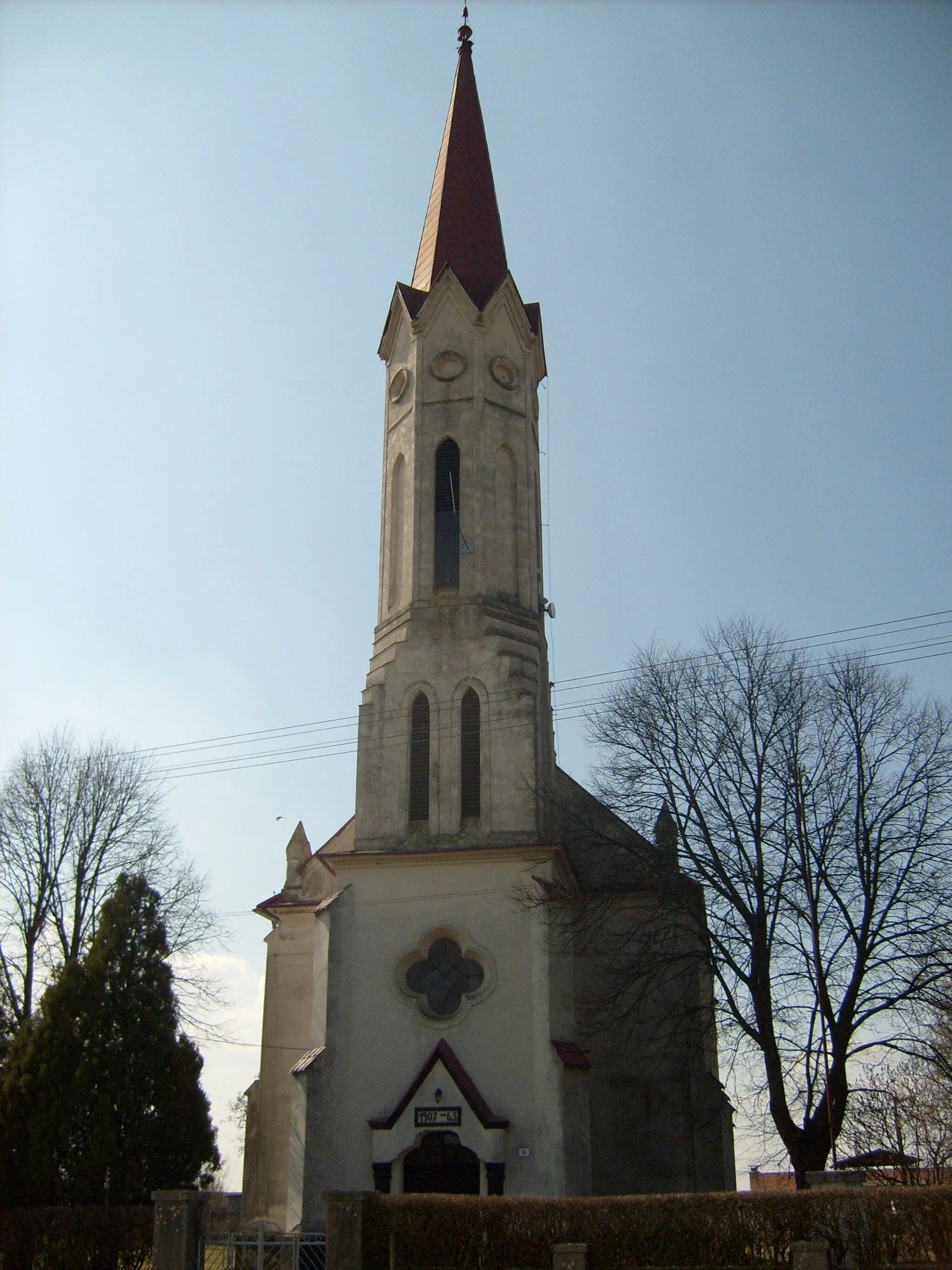 Photo showing: A sajólénártfalvai református templom.