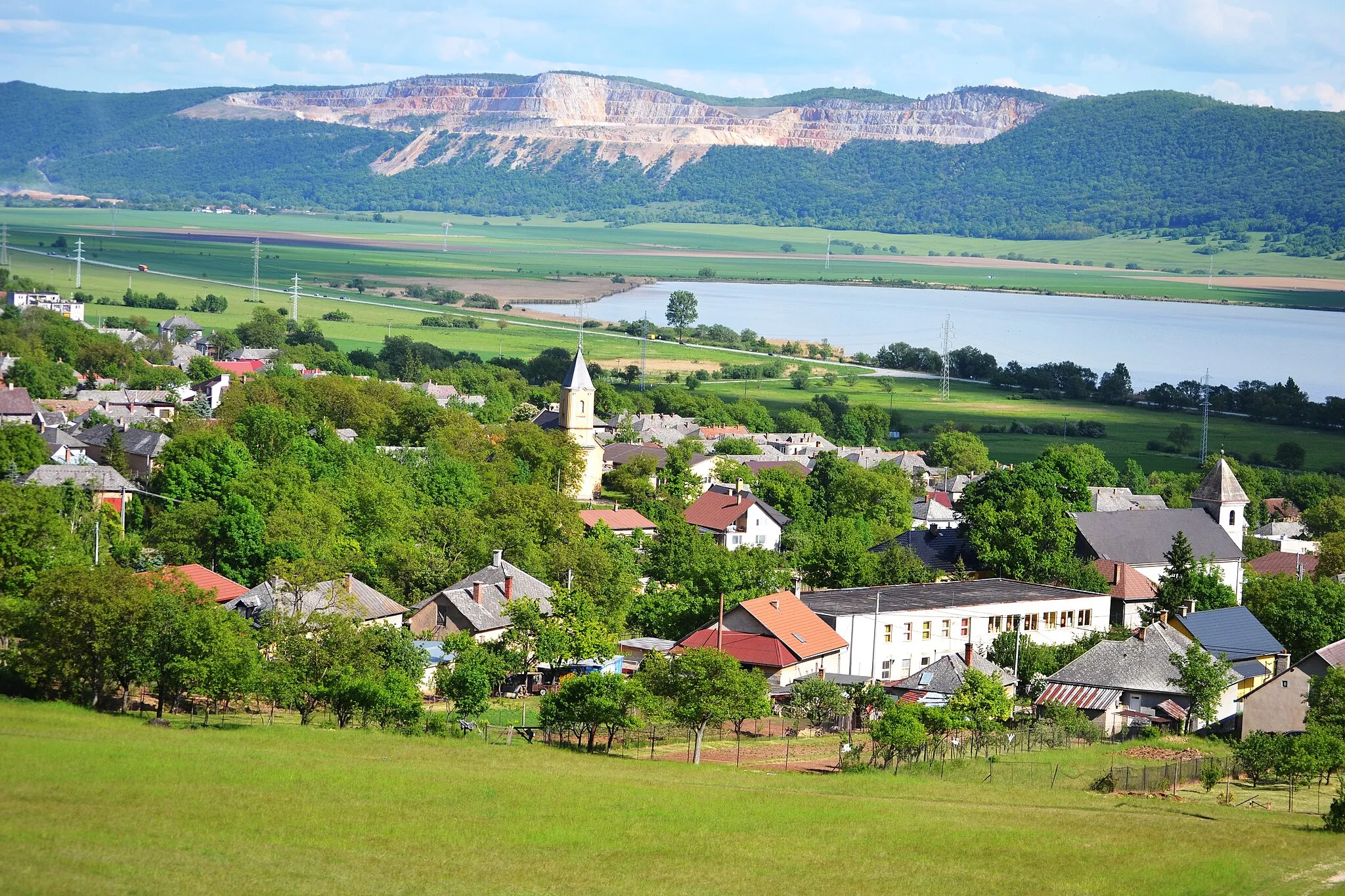 Photo showing: View of the village Hrhov
