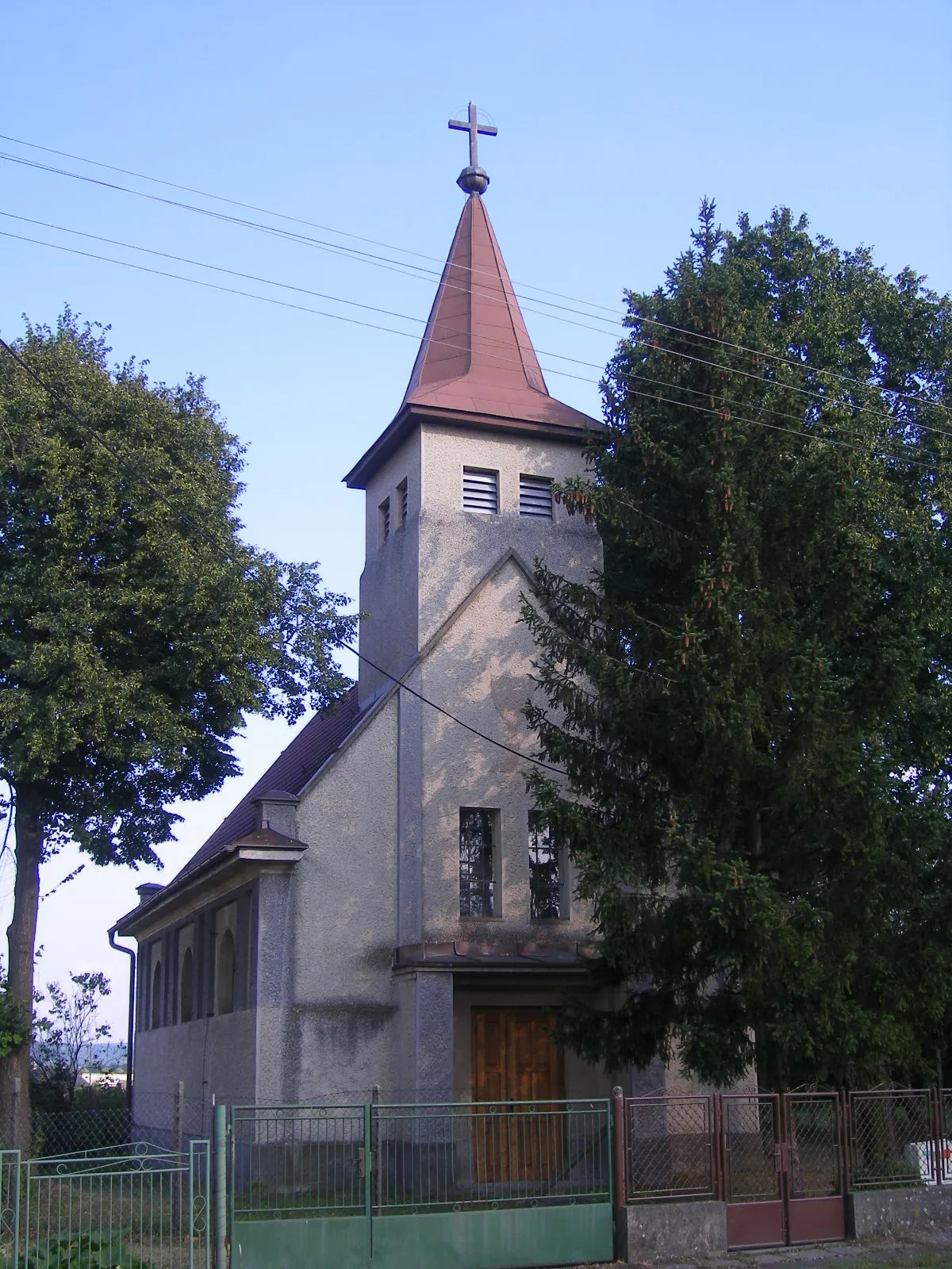 Photo showing: Nagycsalomja - evangélikus templom