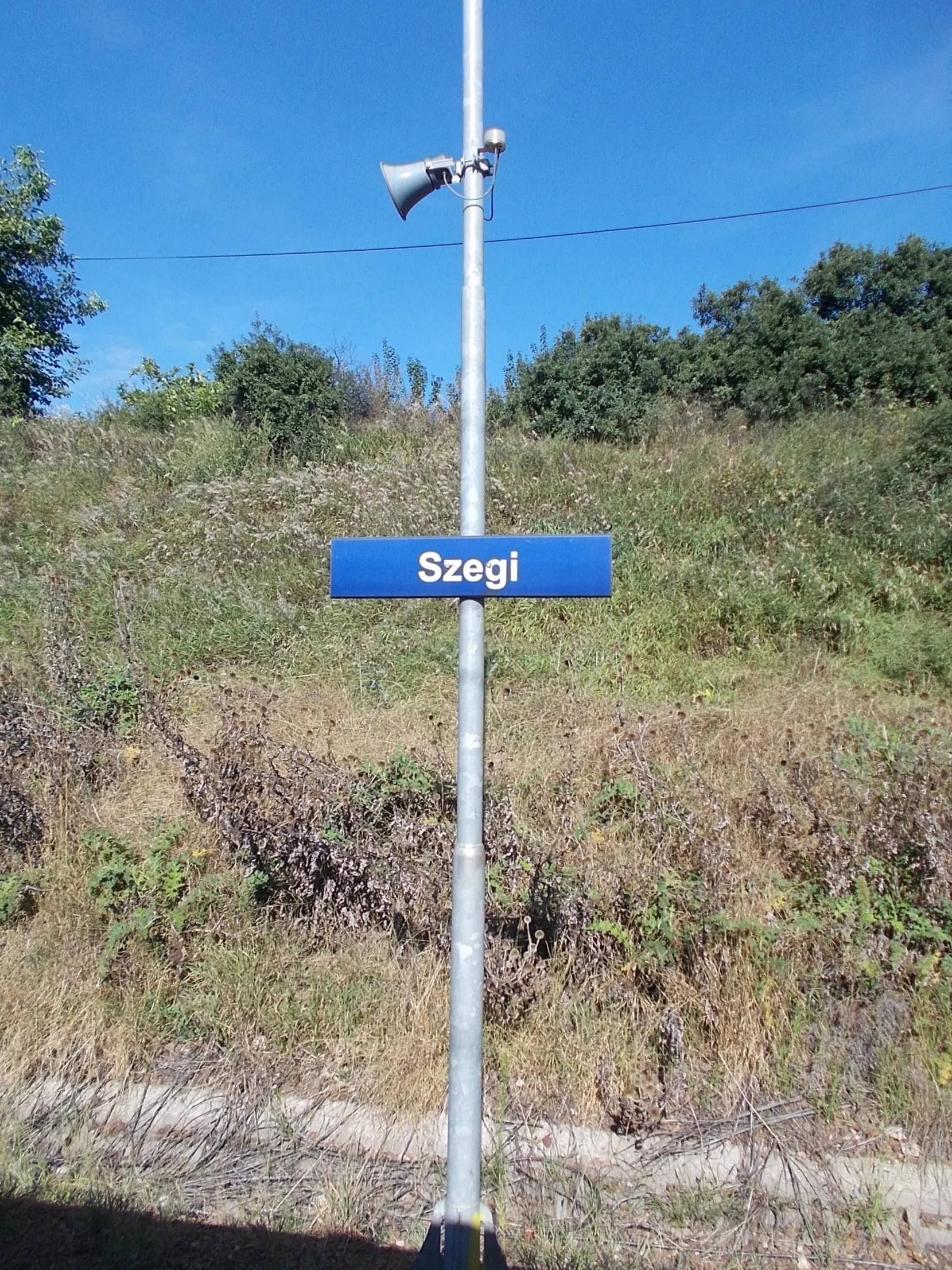 Photo showing: : Szegi train stop - Szegi, Borsod-Abaúj-Zemplén County, Hungary