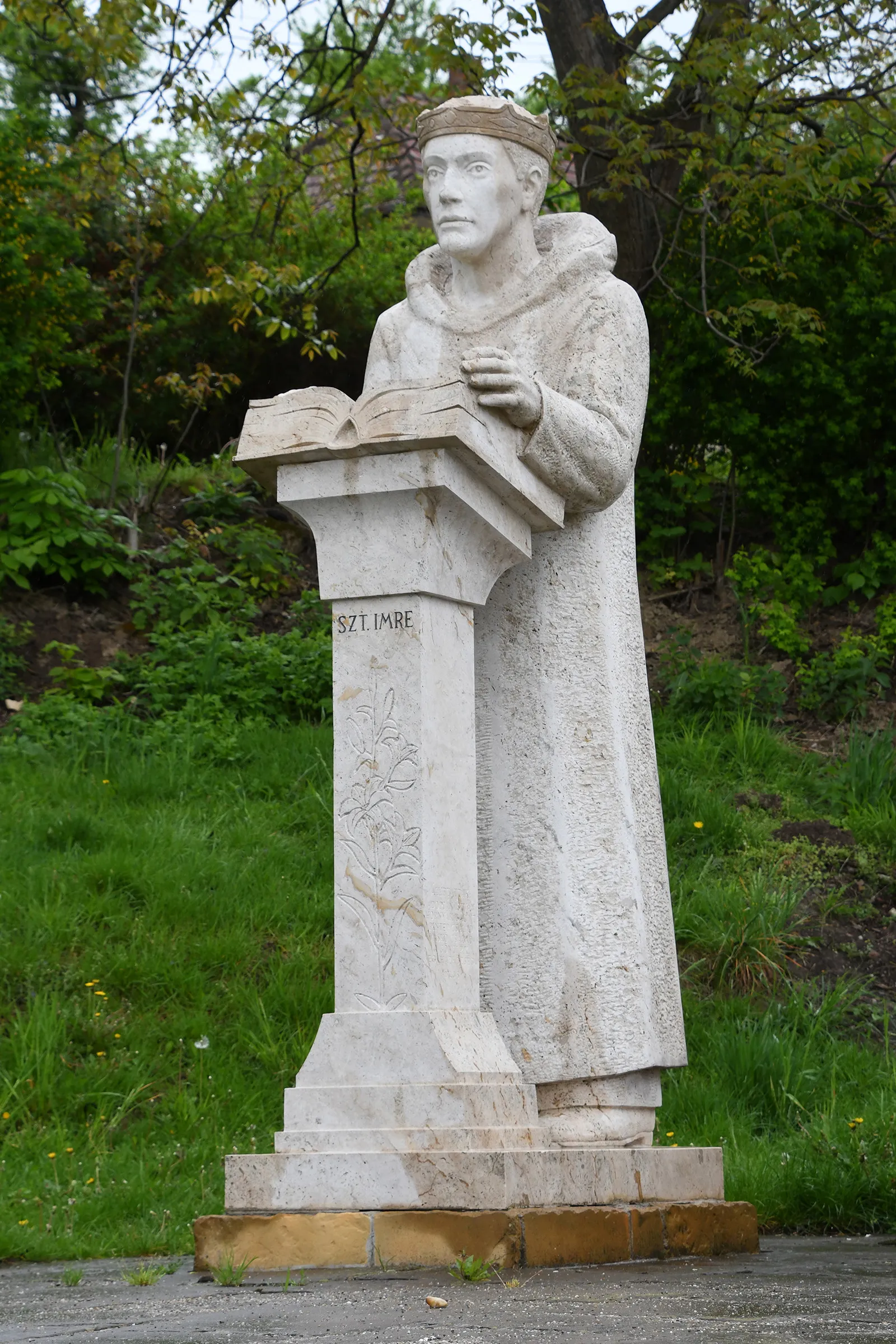 Photo showing: Statue of Saint Emeric of Hungary (Gönc)