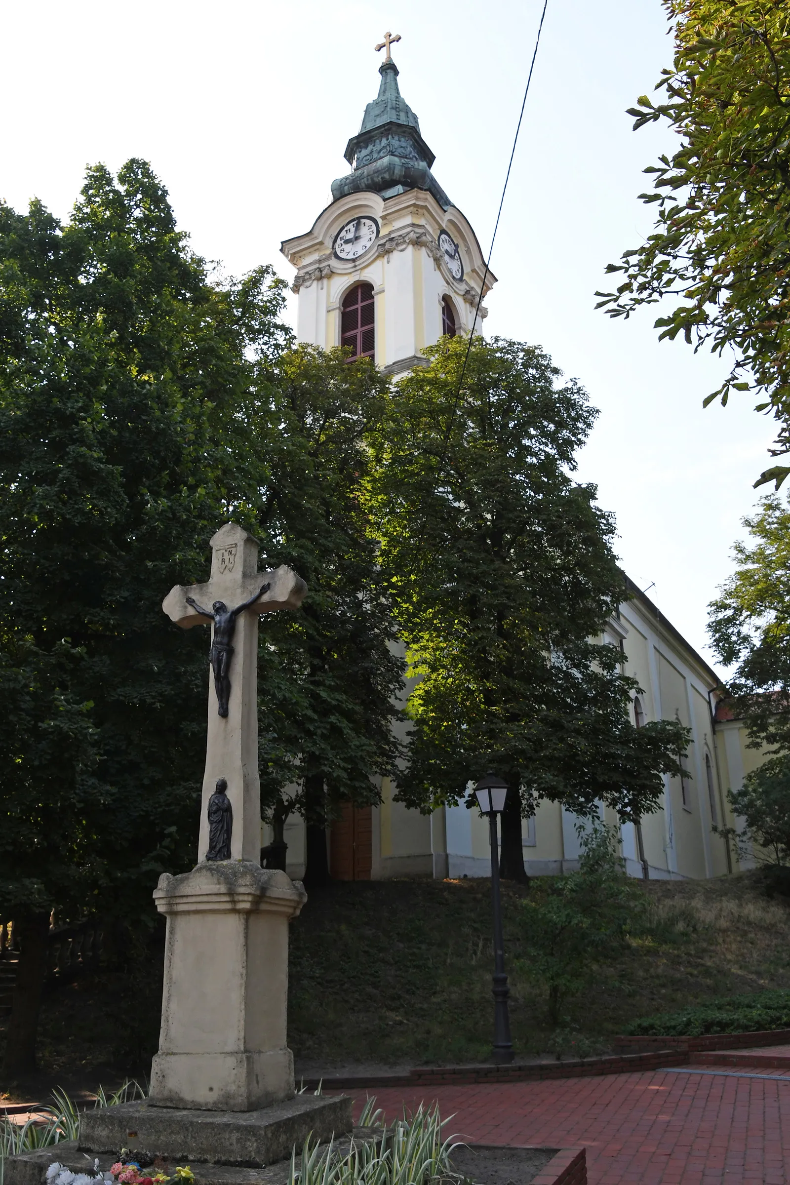 Photo showing: Roman Catholic church in Jászjákóhalma, Hungary