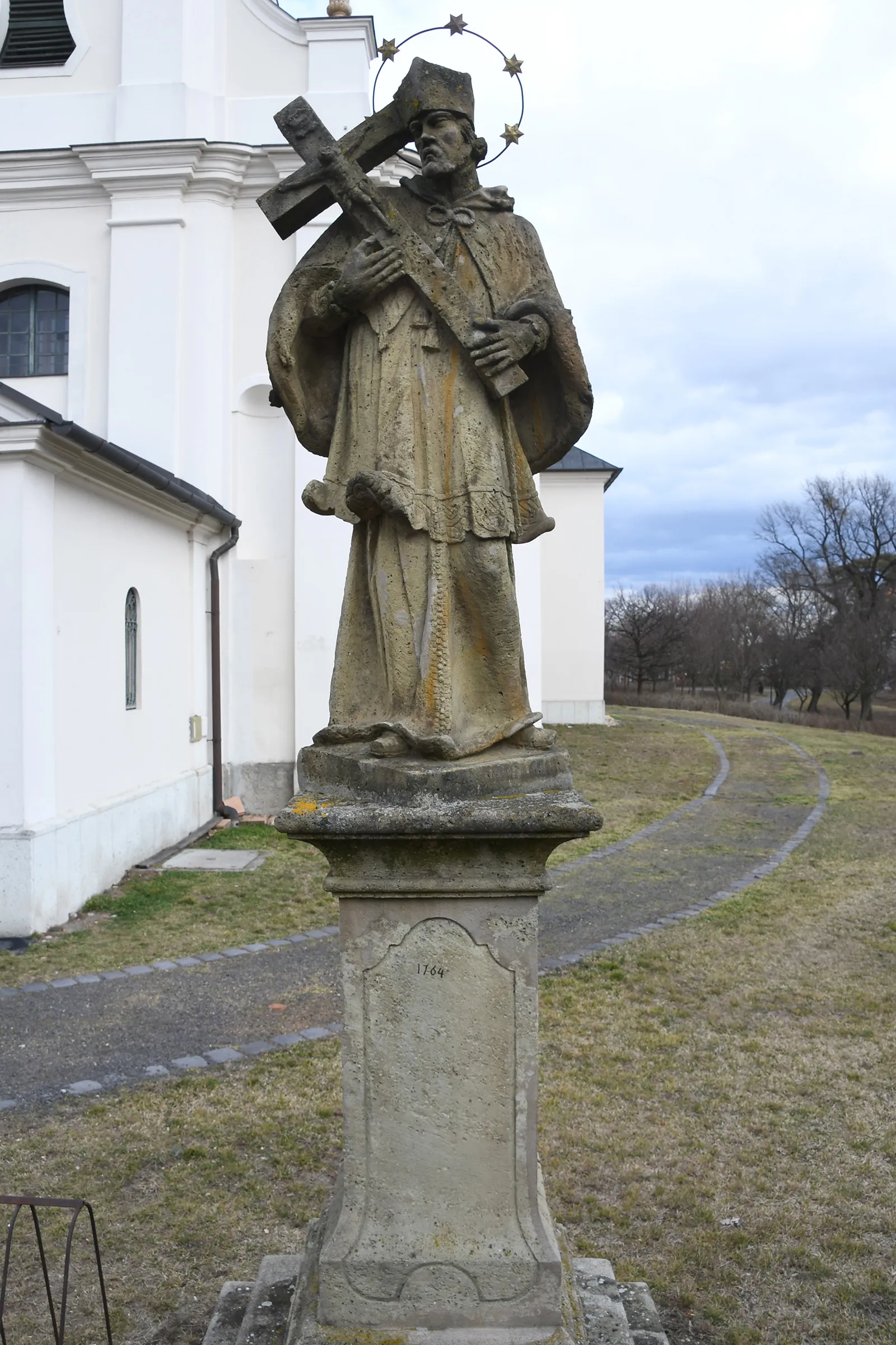 Photo showing: Statue of Saint John of Nepomuk in Szerencs, Hungary