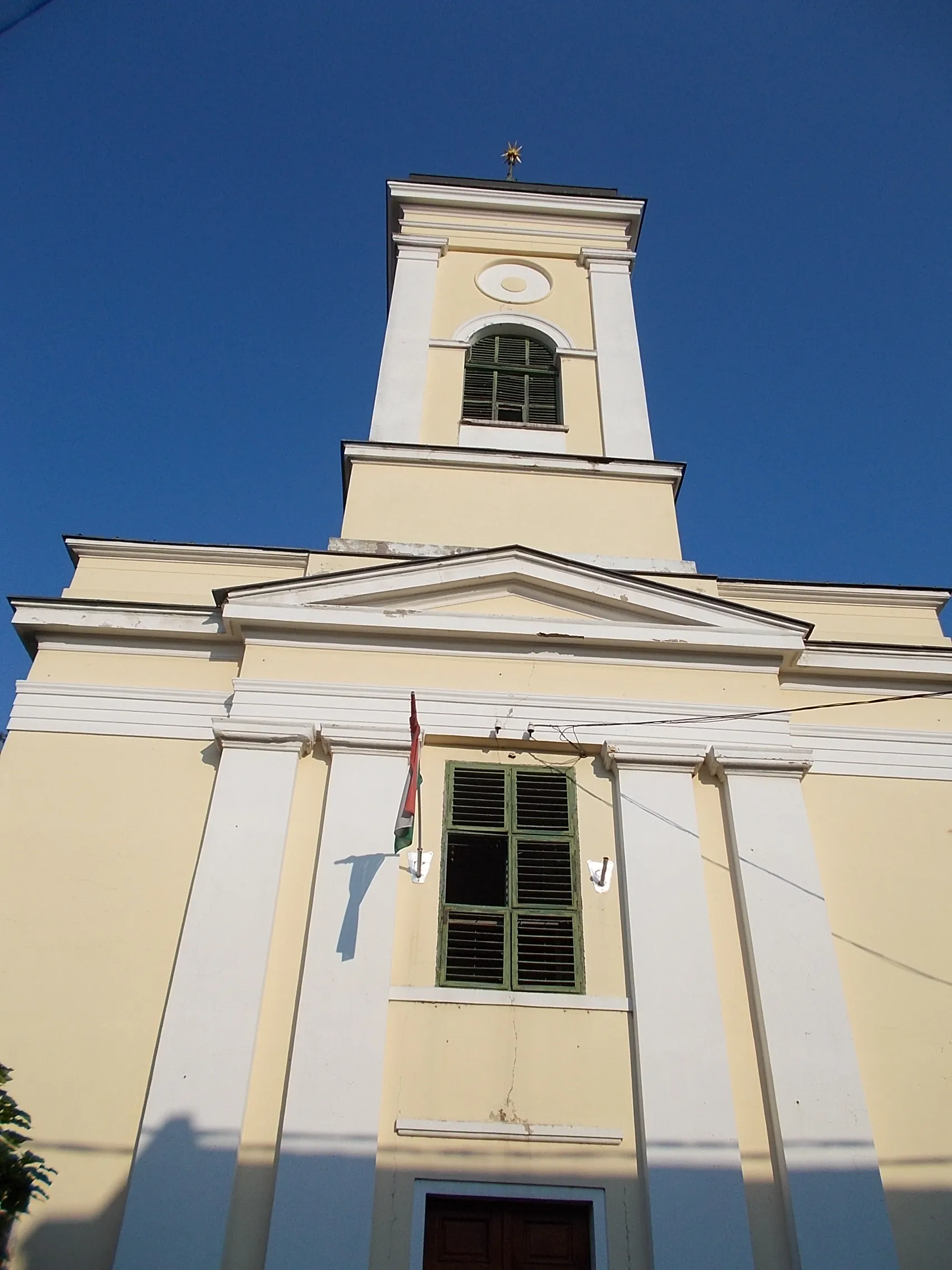 Photo showing: Reformed church. Listed  ID 5661. - Arany János Street, Gyöngyös, Heves County, Hungary