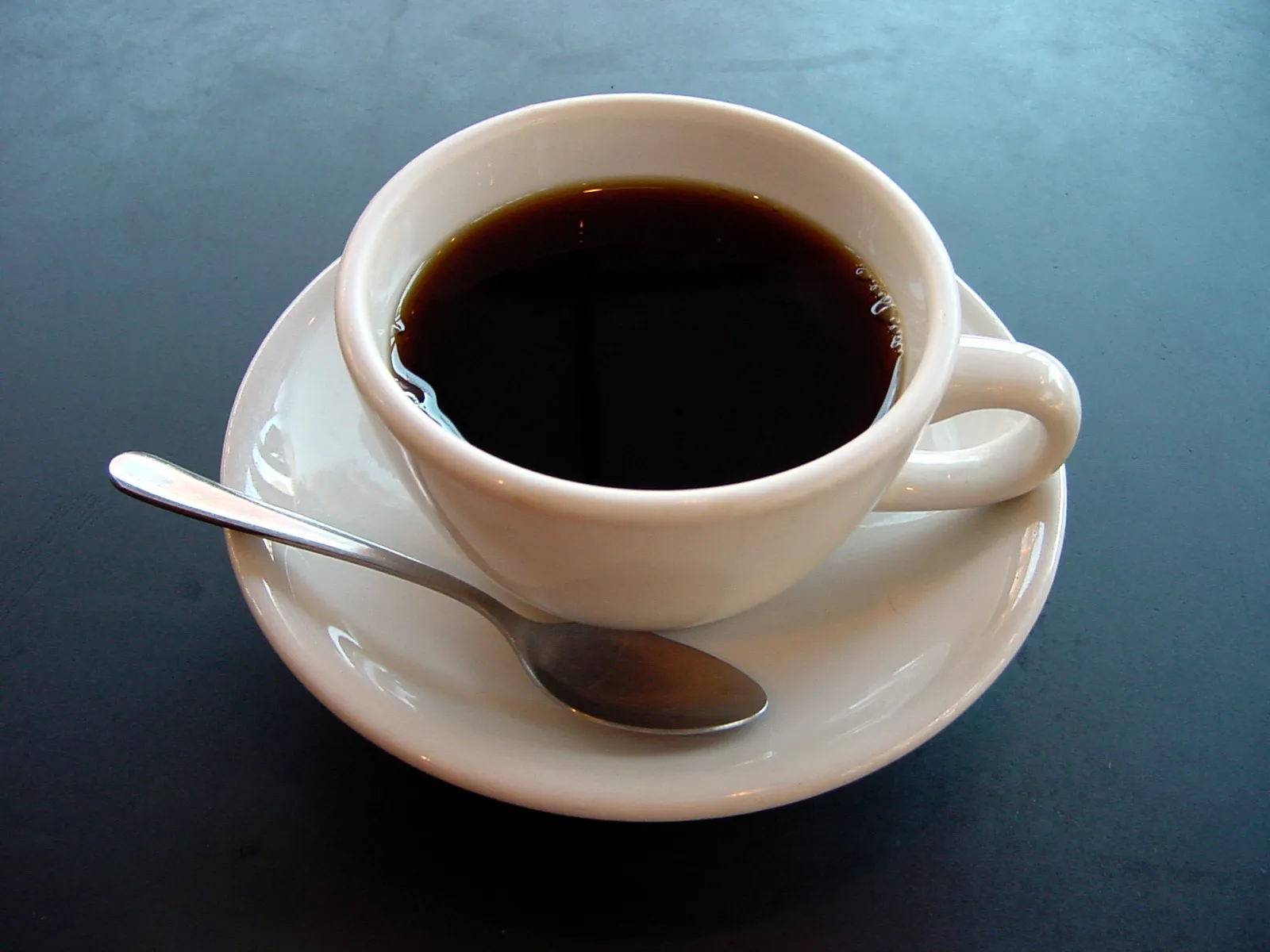 Photo showing: A photo of a cup of coffee.