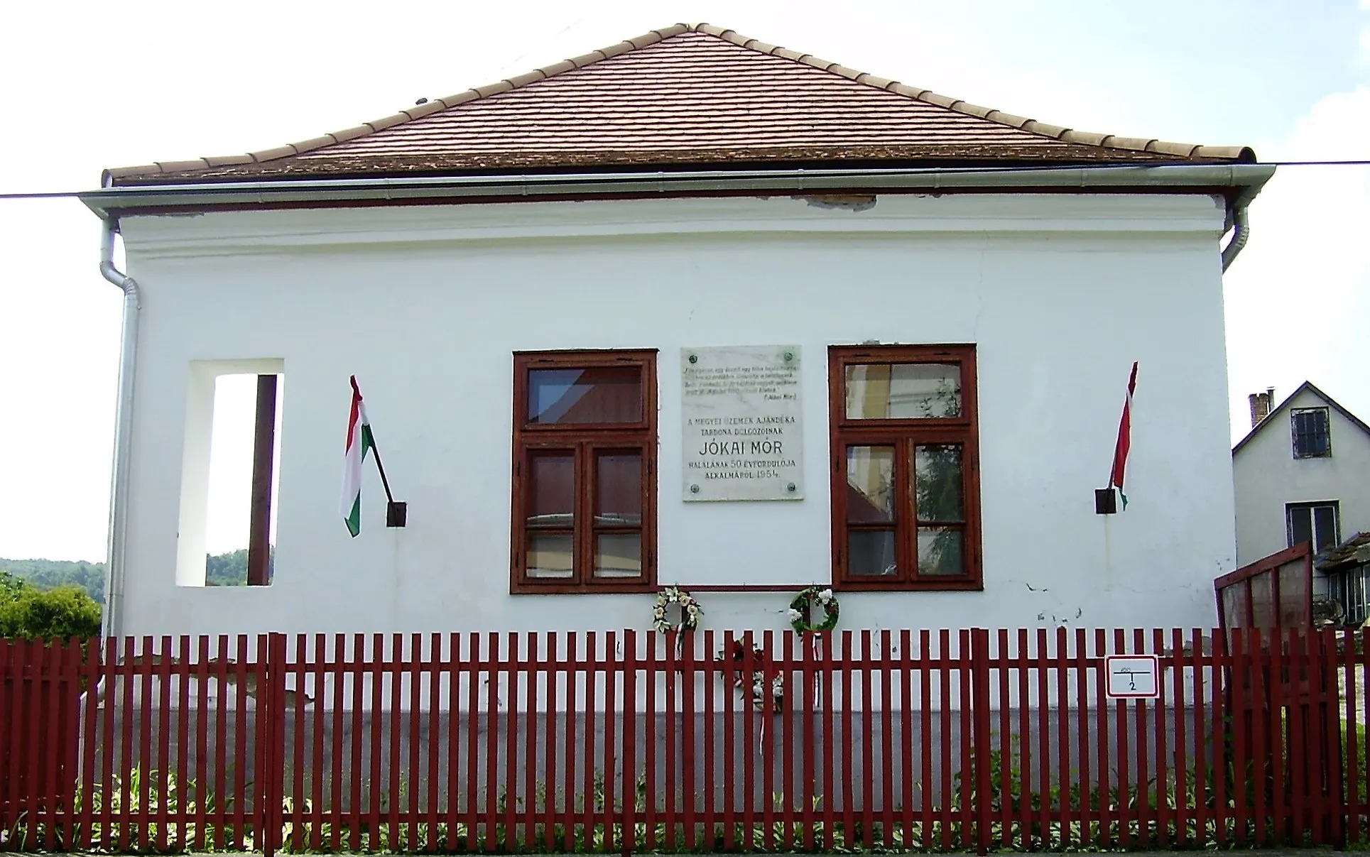 Photo showing: Jókai Mór emlékszoba és tájház, Tardona, Borsod-Abaúj-Zemplén megye