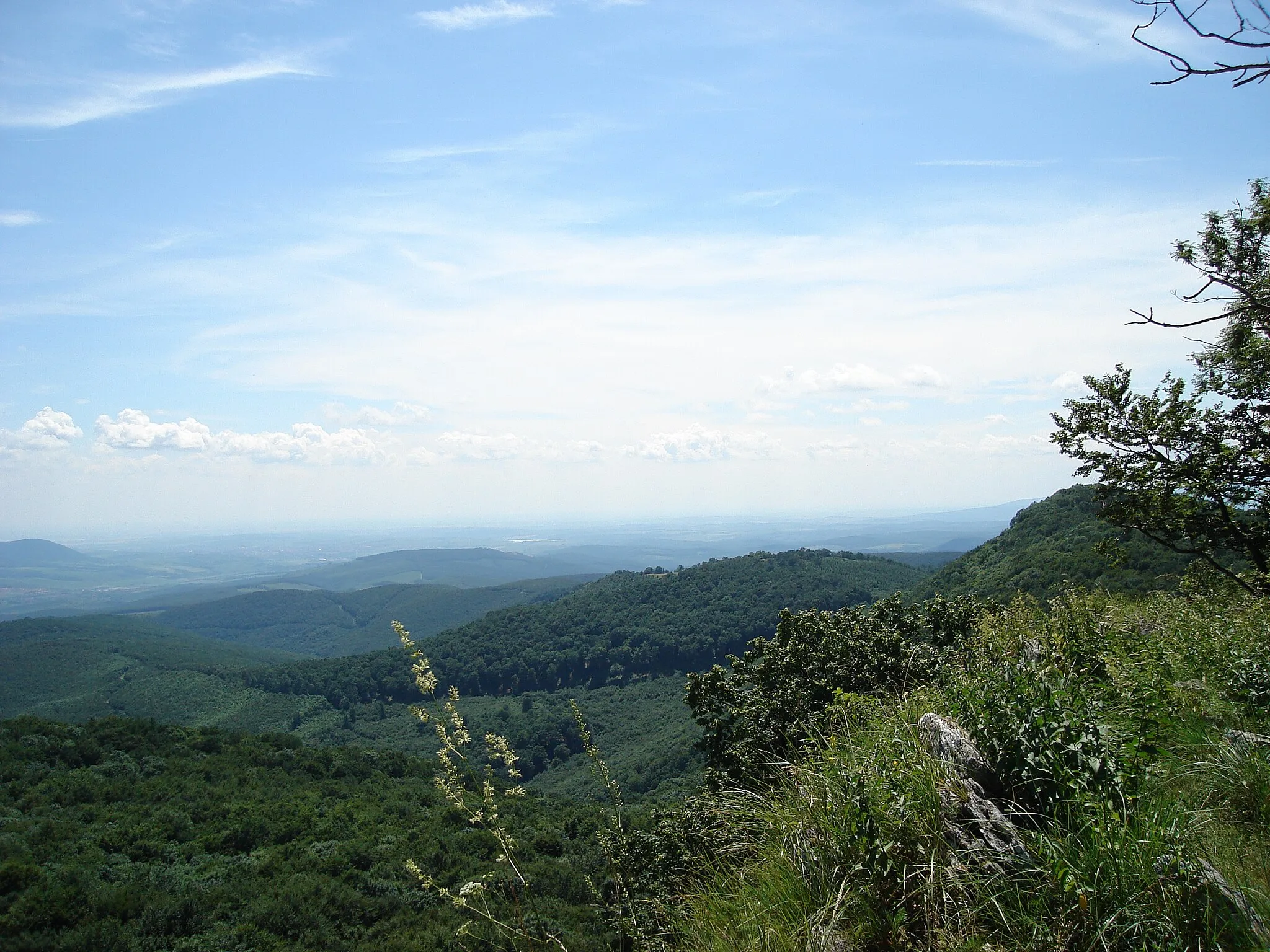 Photo showing: Őr-kő déli panorámája