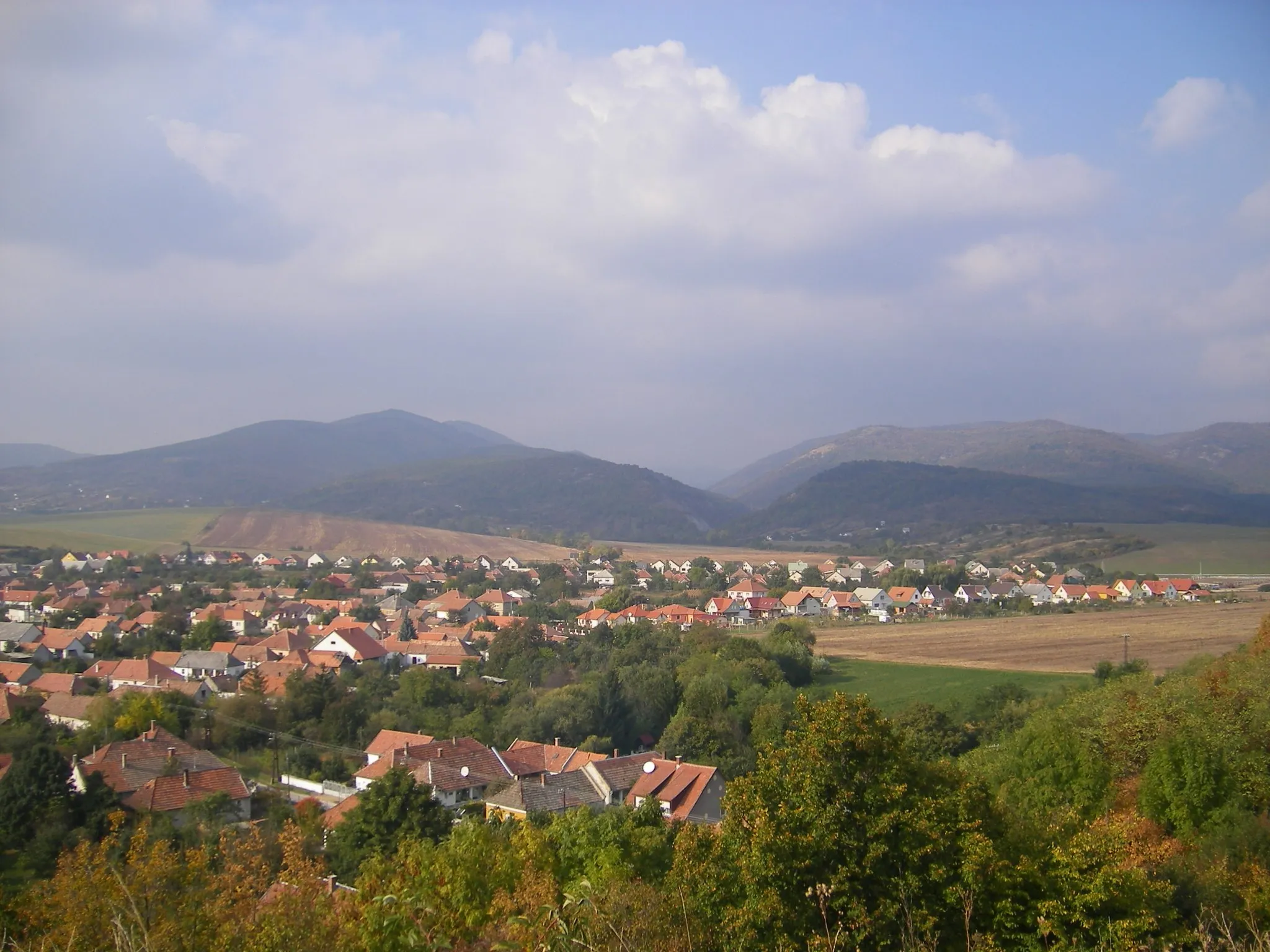 Photo showing: Cserépfalu landscape (Borsod-Abaúj-Zemplén)