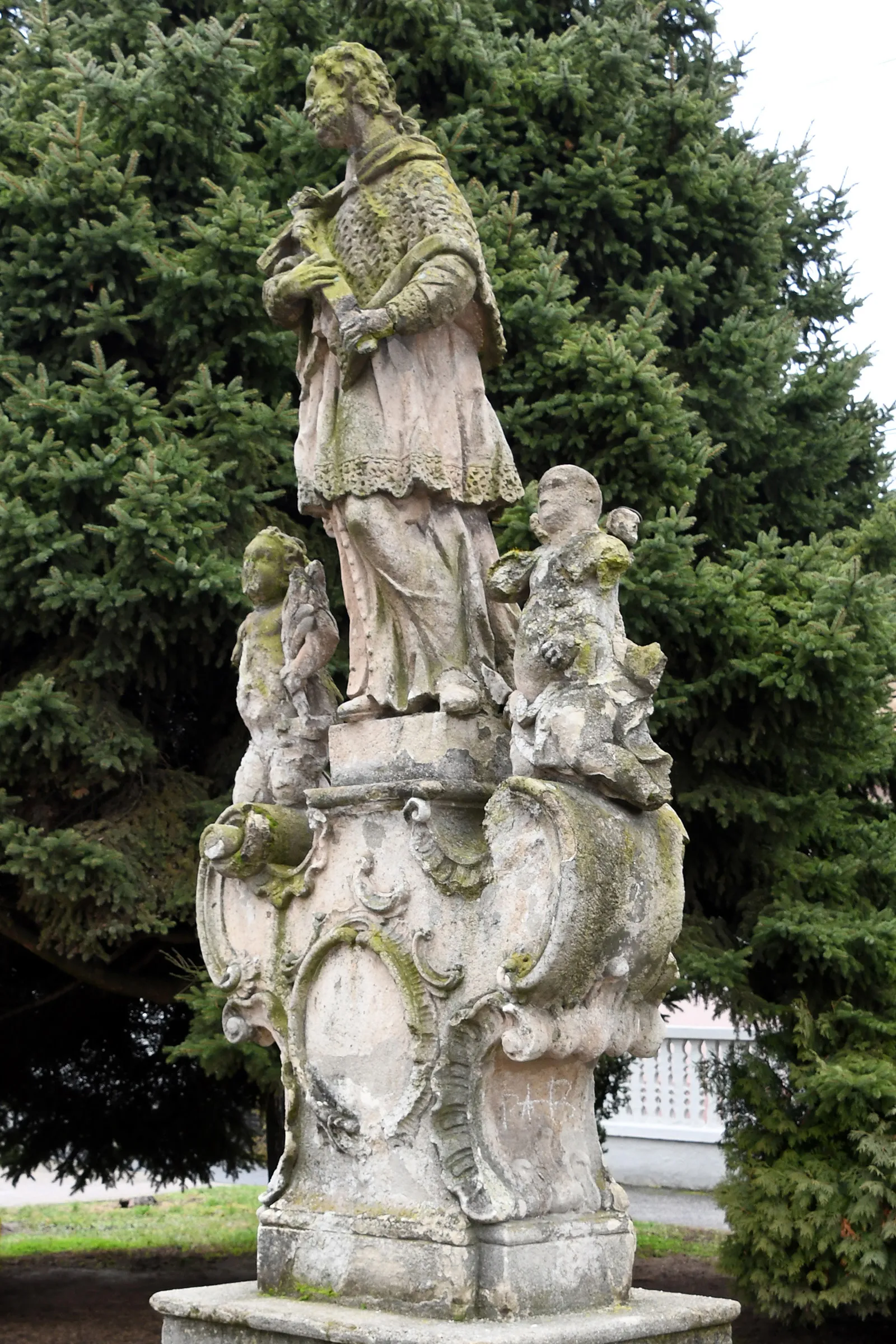 Photo showing: Statue of Saint John of Nepomuk in Sajólád