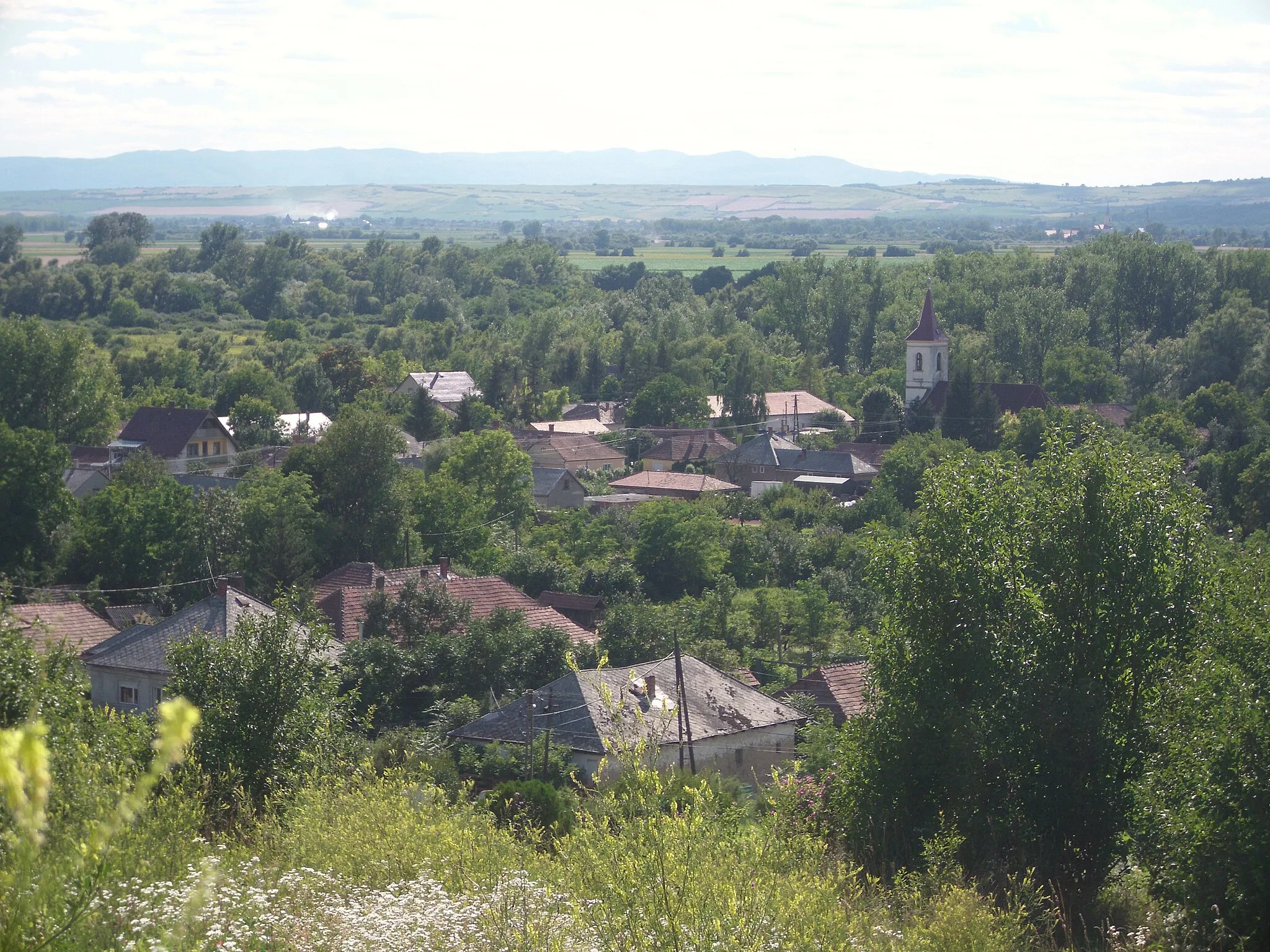 Photo showing: Településrészlet