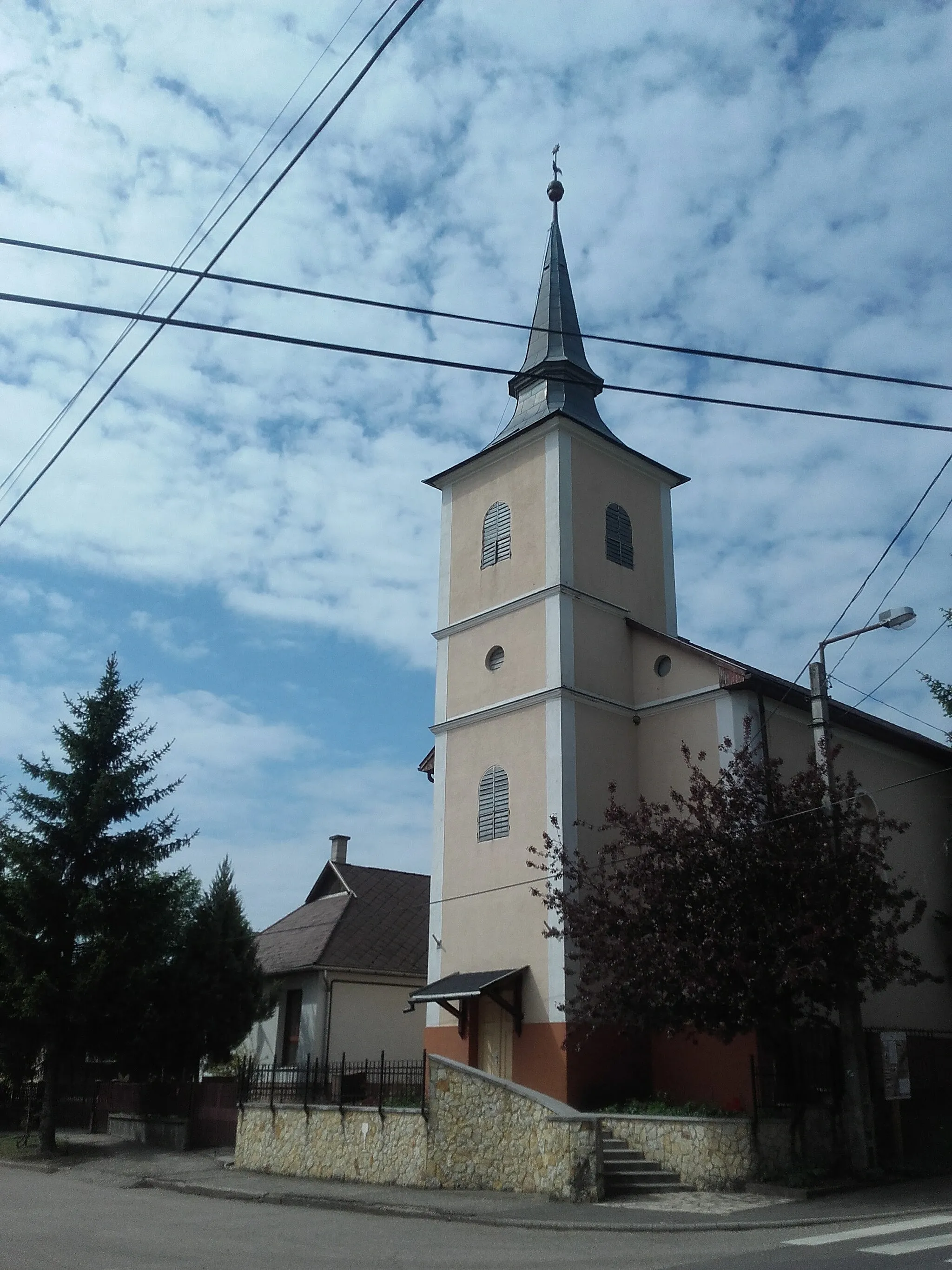 Photo showing: The Reformed Church of Alsódobsza, Hungary, built in 1807