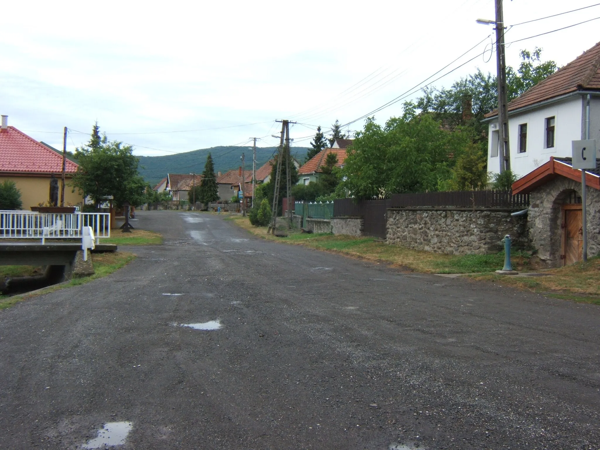 Photo showing: Baskó, utcakép