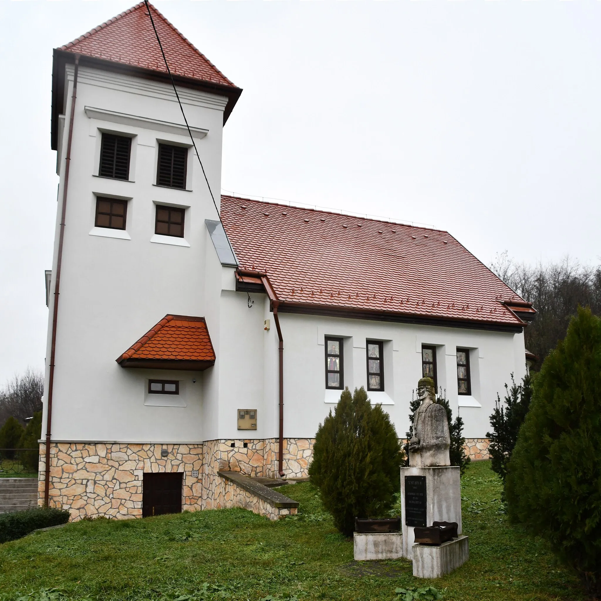 Photo showing: Roman Catholic chapel in Gibárt, Hungary