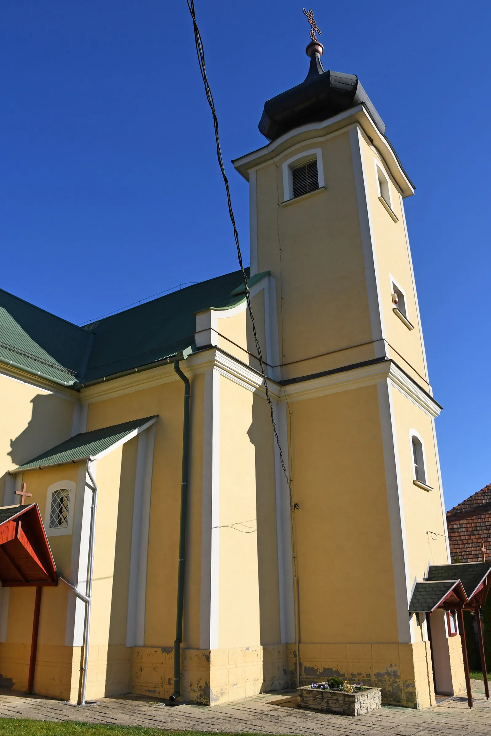 Photo showing: Roman Catholic church in Borsodszentgyörgy, Hungary