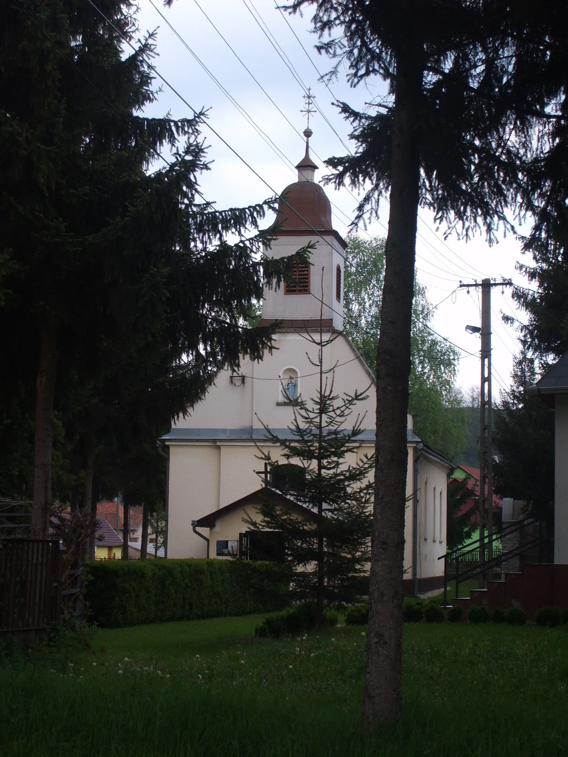 Photo showing: Domaházi római katolikus templom