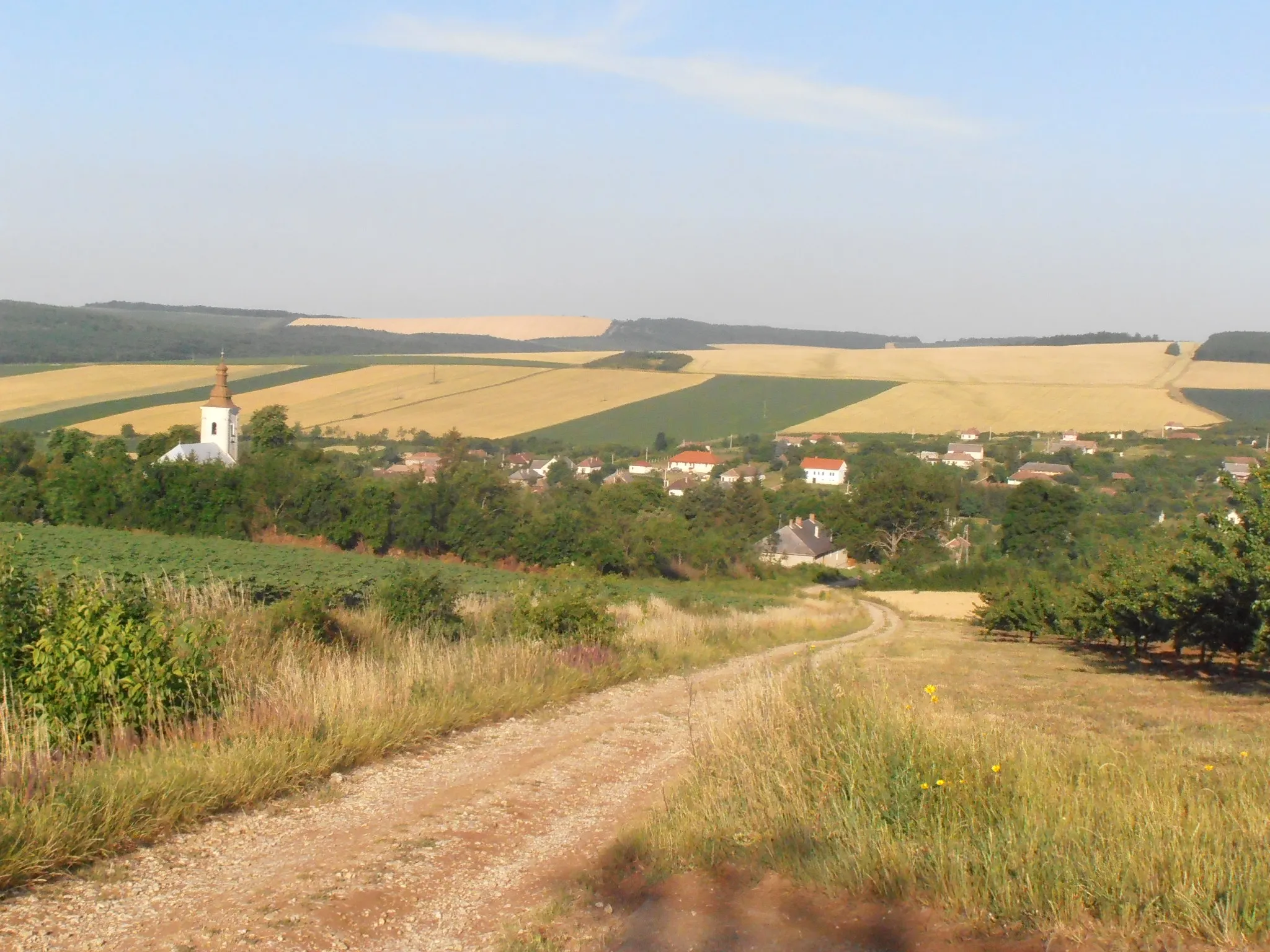 Photo showing: Baktakék, Hungary

Baktakék a távolból