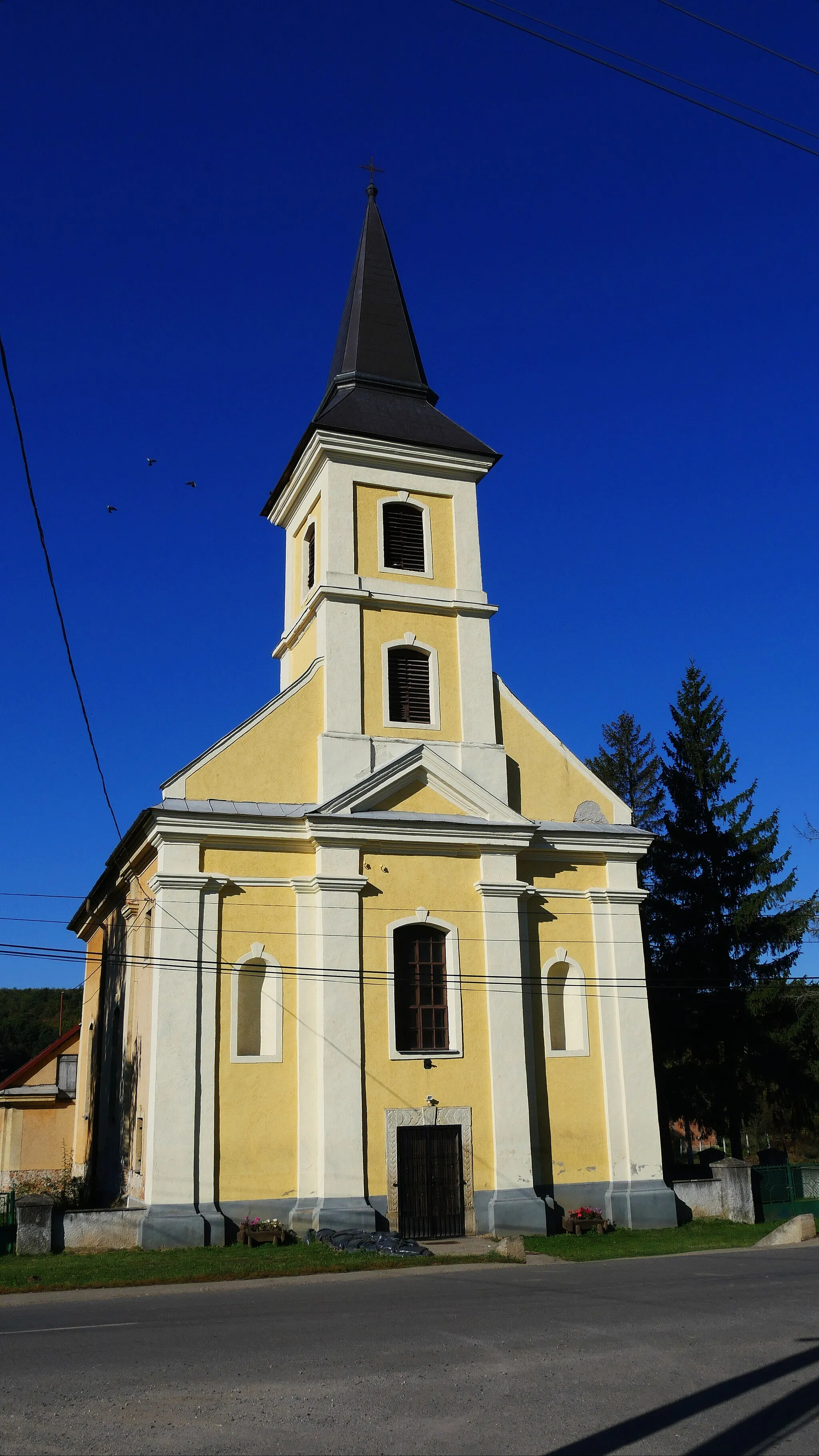 Photo showing: Szent Kereszt felmagasztalása római katolikus templom, Hernádvécse