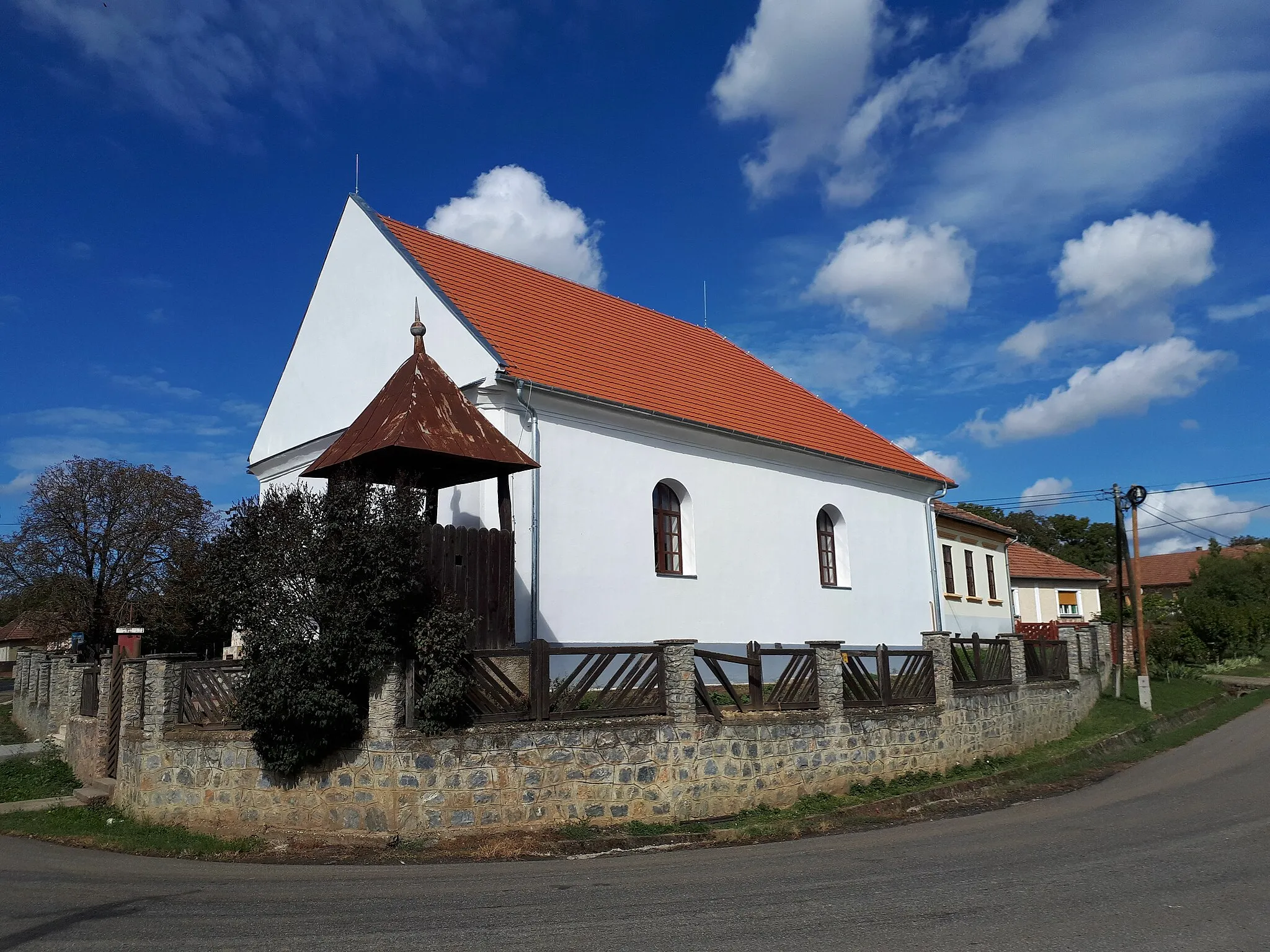 Photo showing: Az 1808-ban épült hegymegi református templom