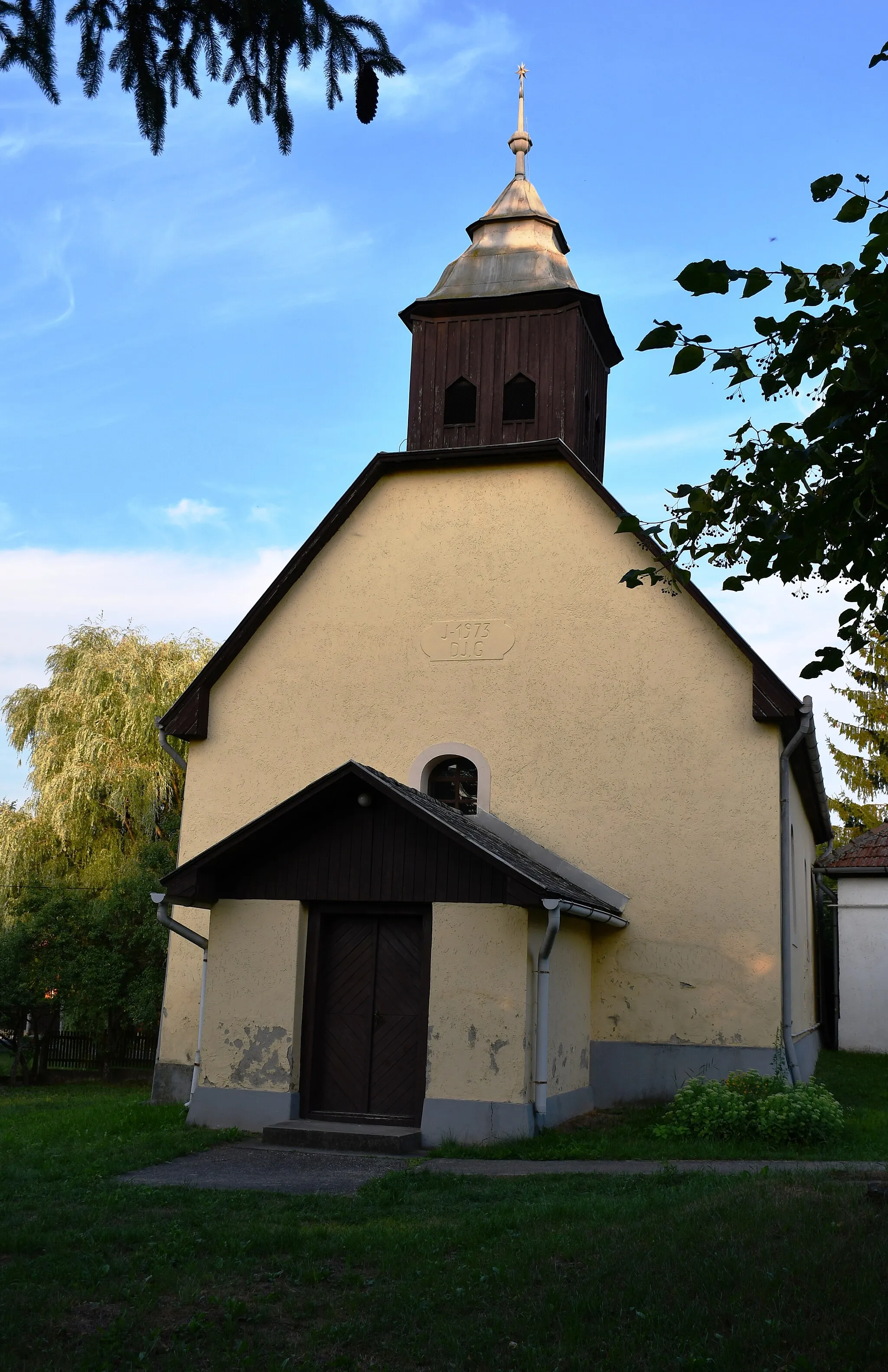 Photo showing: Dövény, református templom