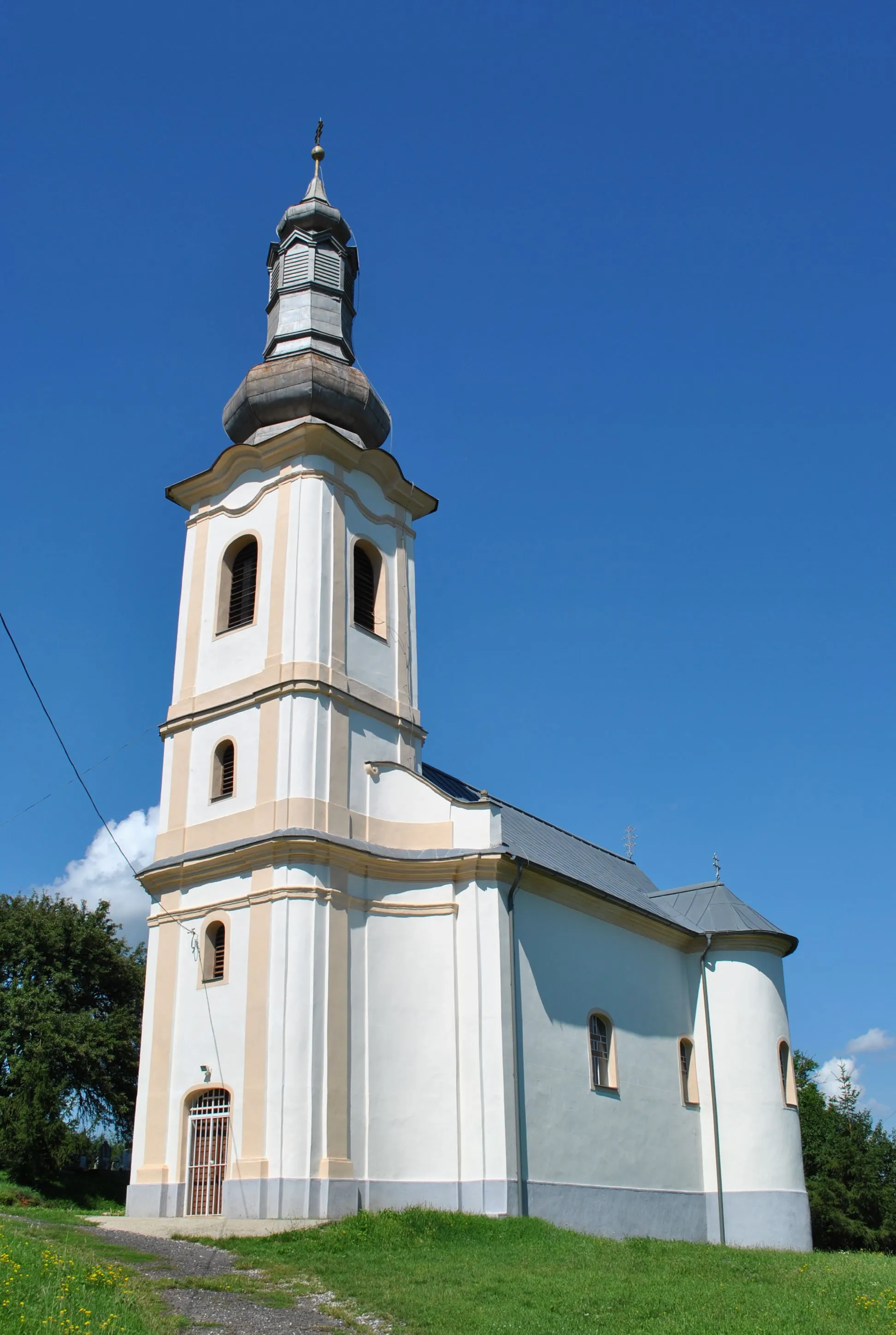 Photo showing: Greek Catholic Church, Abod, Hungary
