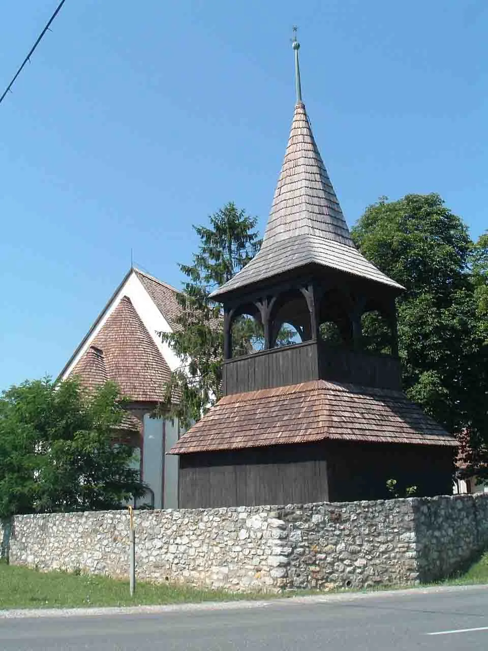 Photo showing: Reformed Church of Szalonna, Hungary