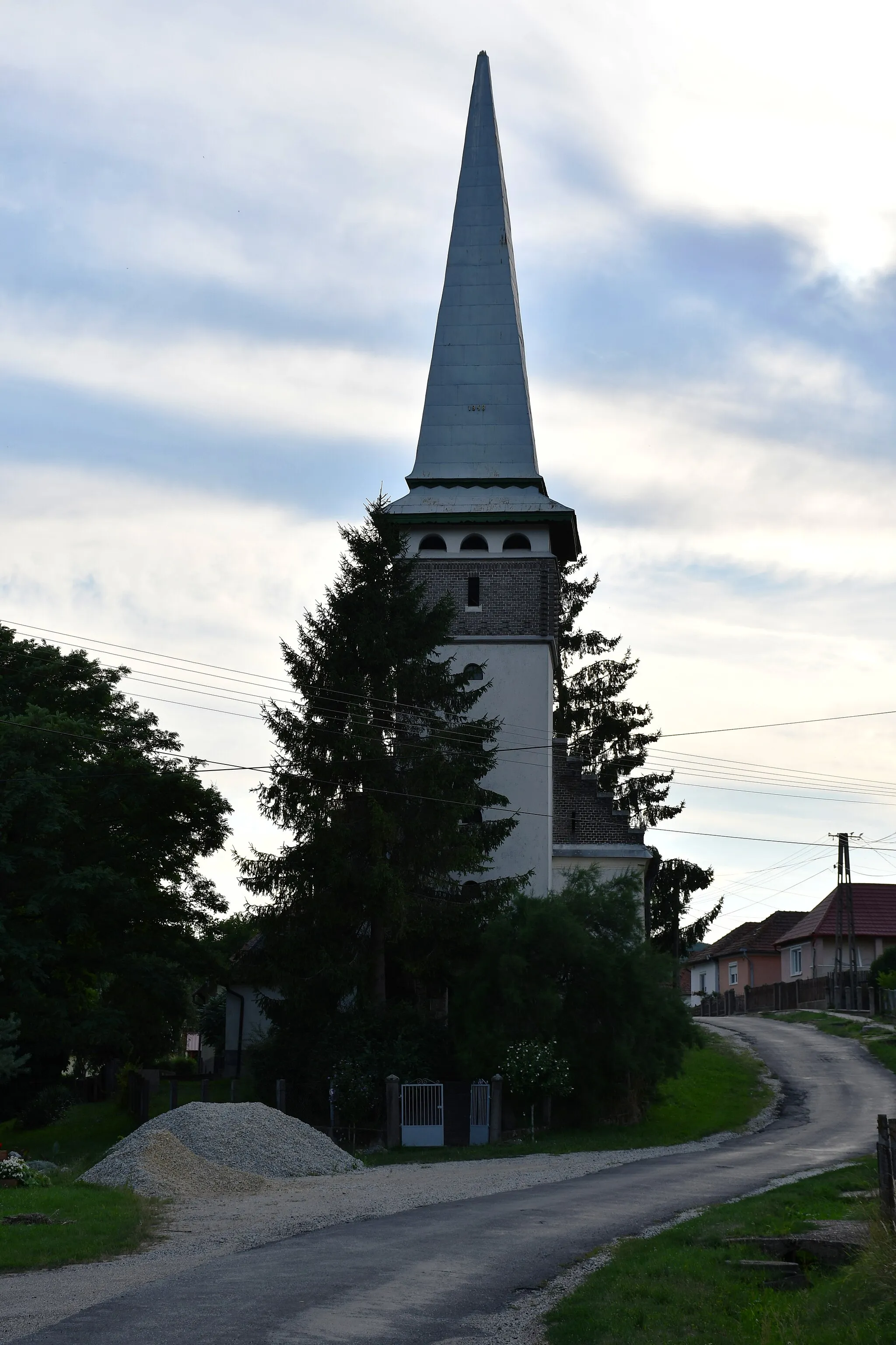 Photo showing: A felsőkelecsényi templom