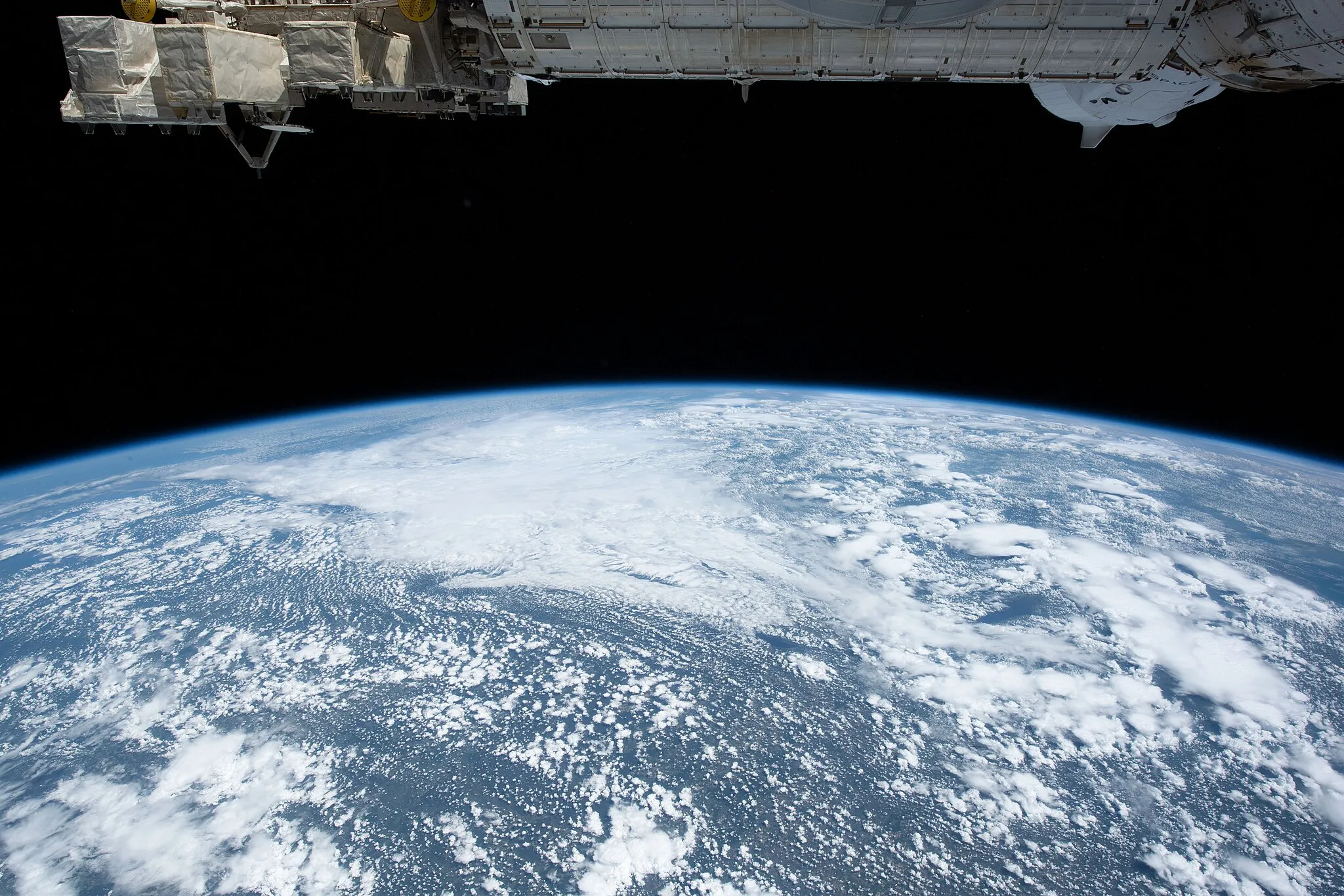 Photo showing: View of Earth taken during ISS Expedition 65.