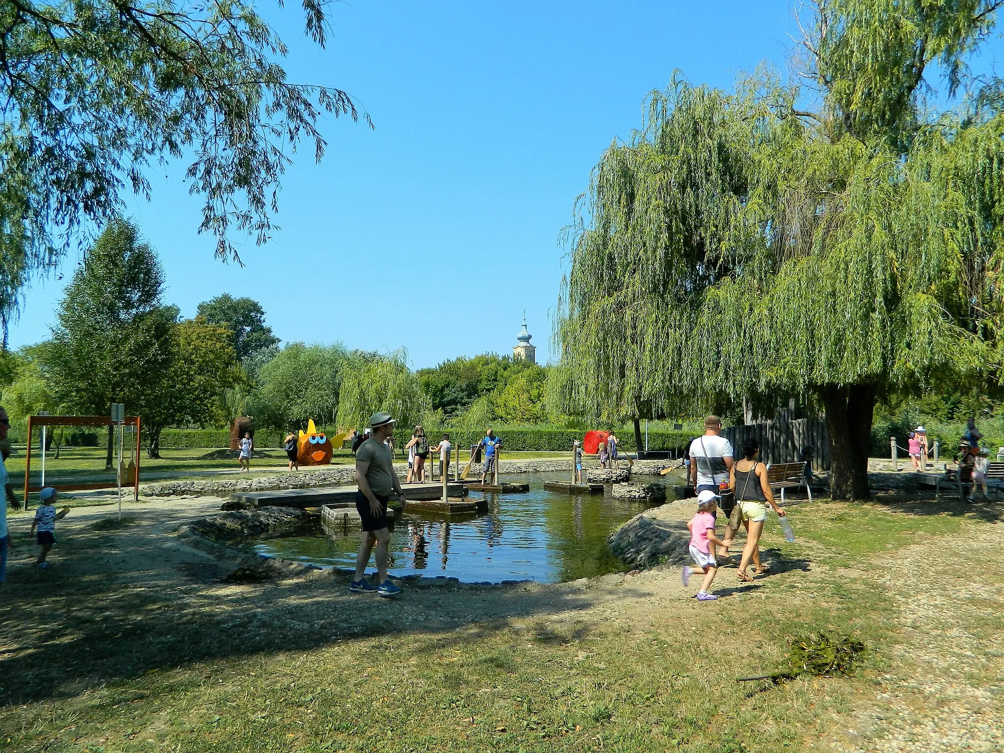 Photo showing: Poroszló "Lake Tisza" ecological center  , Recreation area