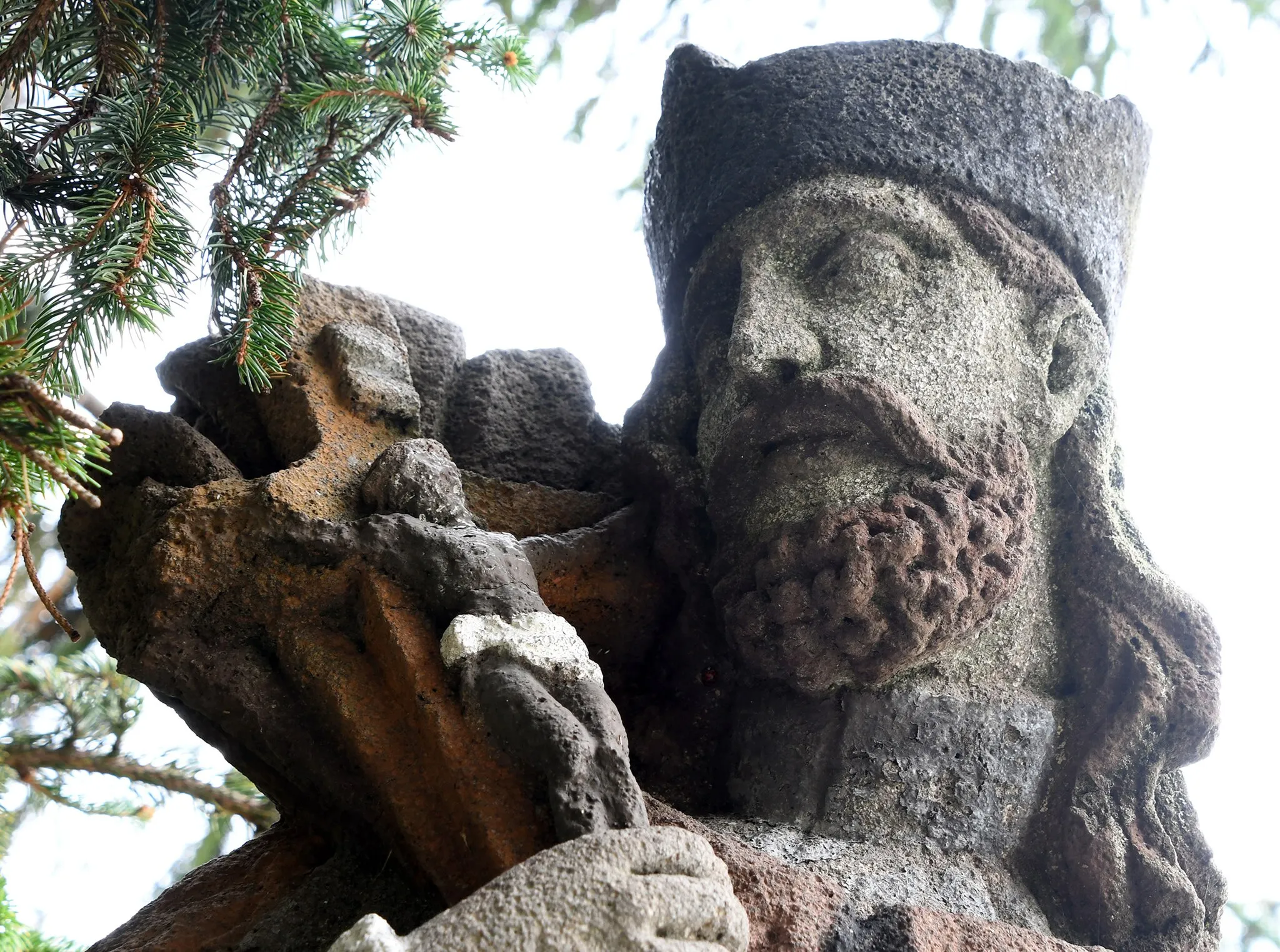 Photo showing: Statue of John of Nepomuk (Szűcsi)