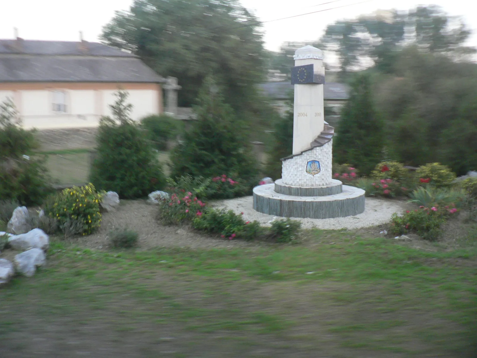 Photo showing: Emlékpark Bekölce központjában