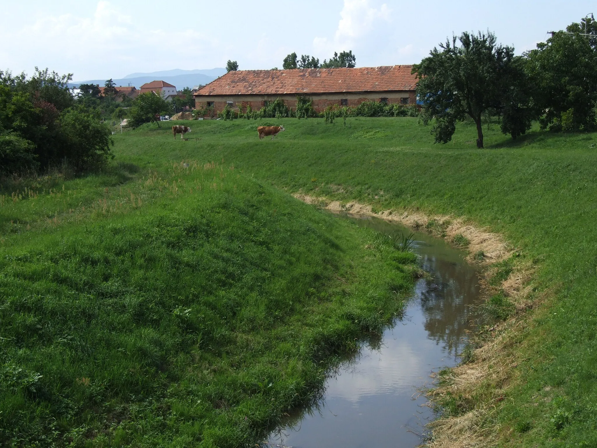 Photo showing: Sátoraljaújhely - Slovenské Nové Mesto - border between Hungary and Slovakia