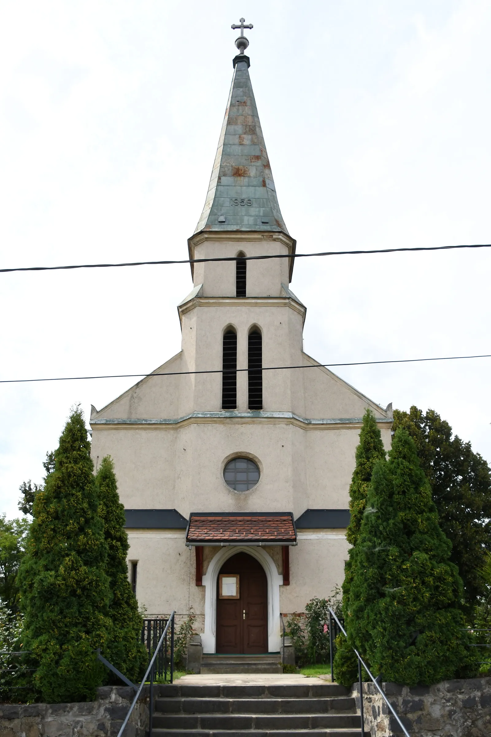 Photo showing: Roman Catholic church in Szécsénke, Hungary