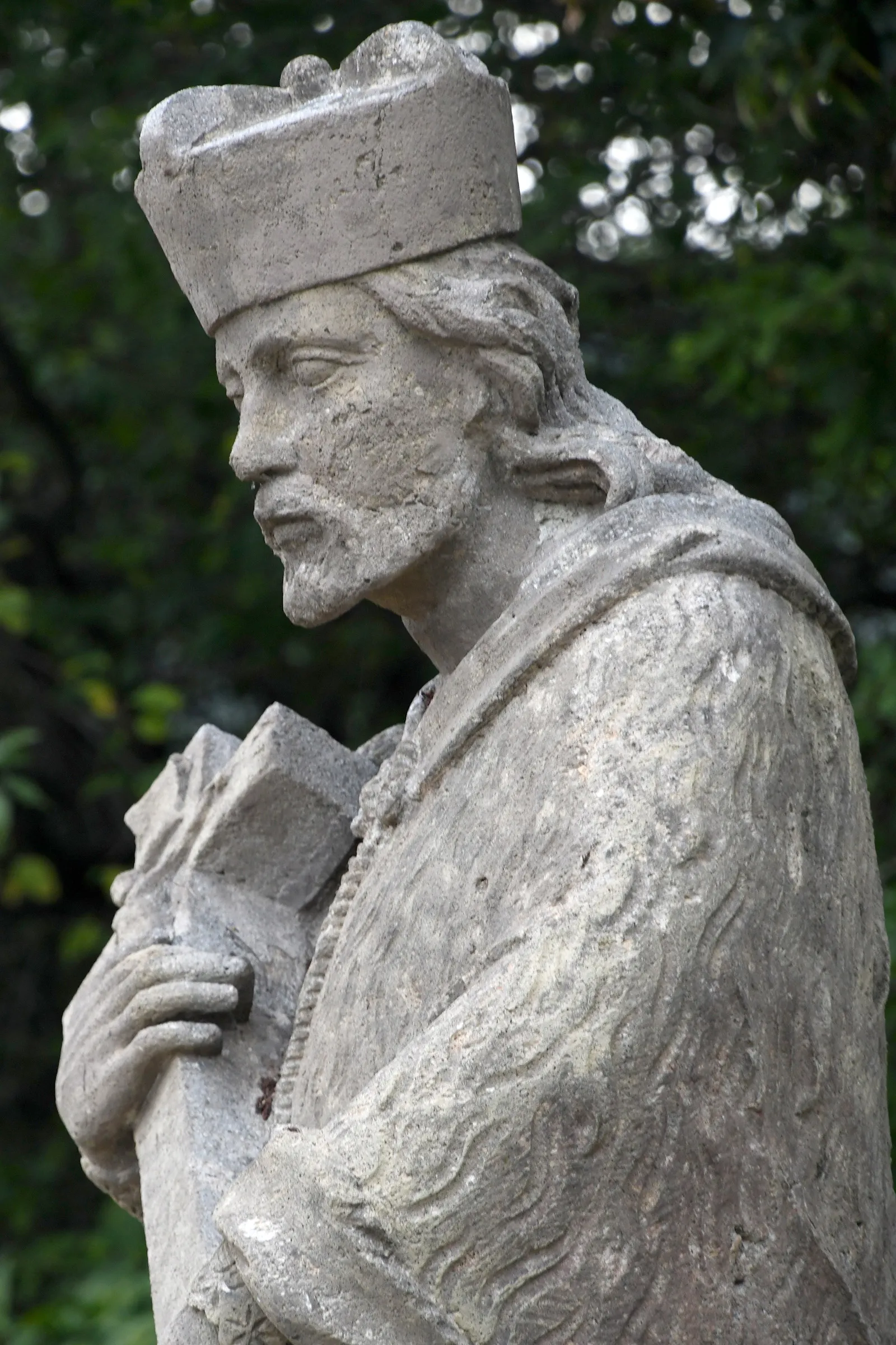 Photo showing: Statue of Saint John of Nepomuk in Sirok, Hungary