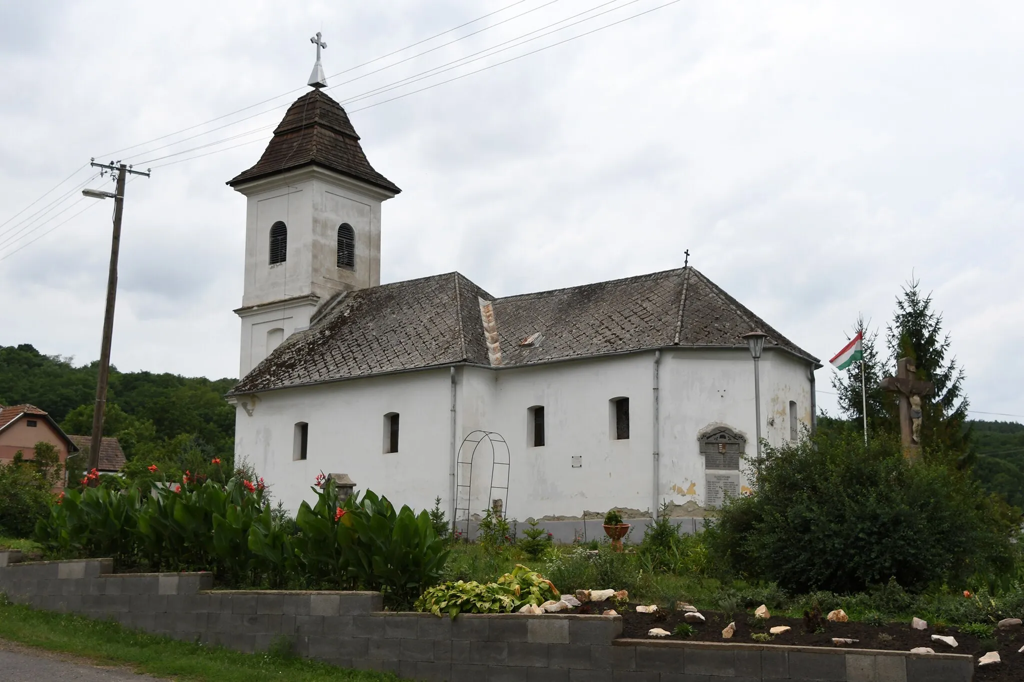 Photo showing: Roman Catholic church in Szécsényfelfalu, Hungary