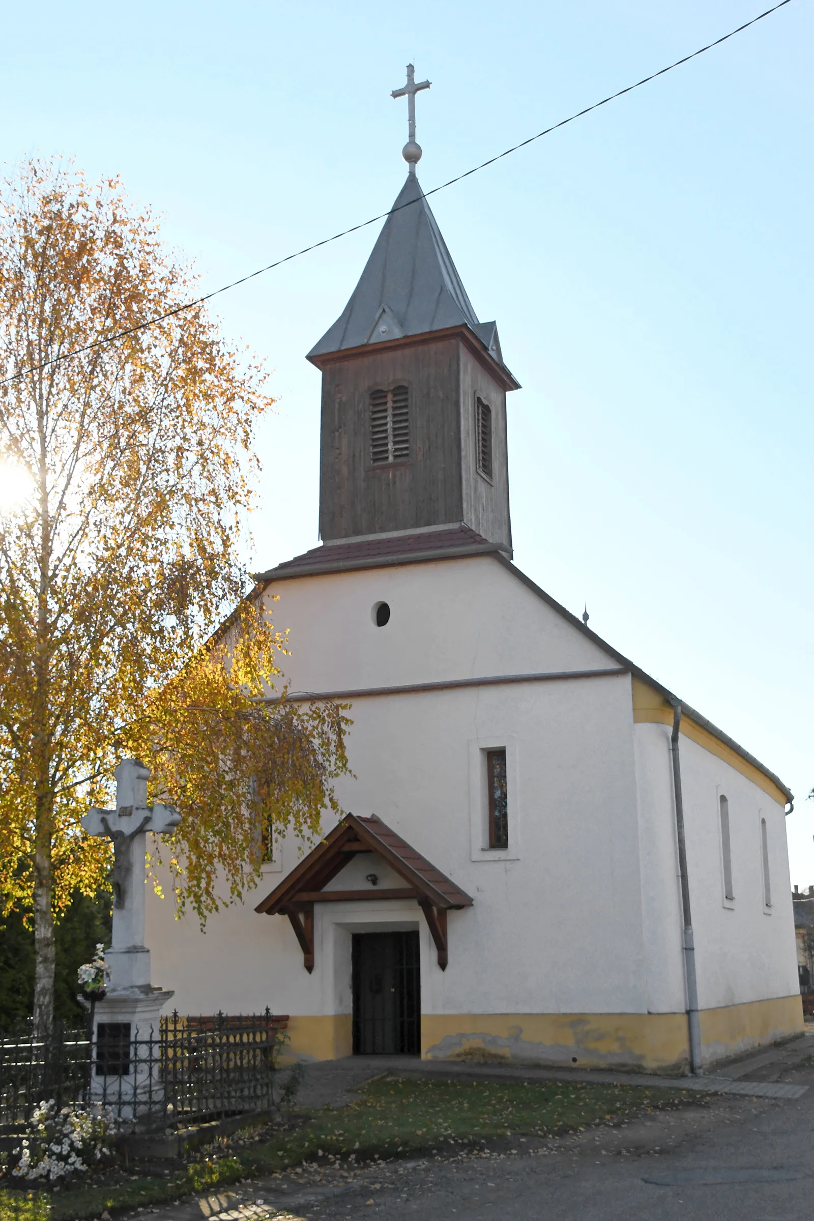 Photo showing: Roman Catholic chapel in Szilaspogony, Hungary