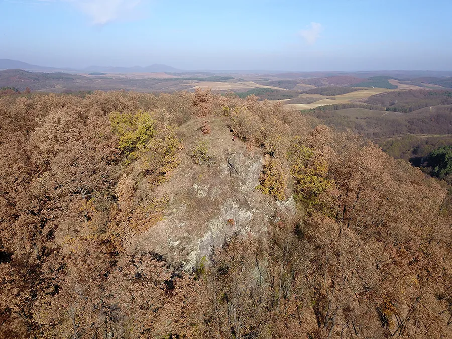 Photo showing: Szilaspogony, Kis-kő légi felvételen