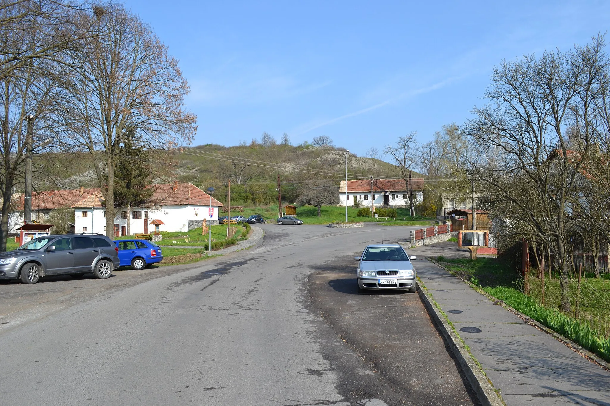 Photo showing: Street of the village Ratka