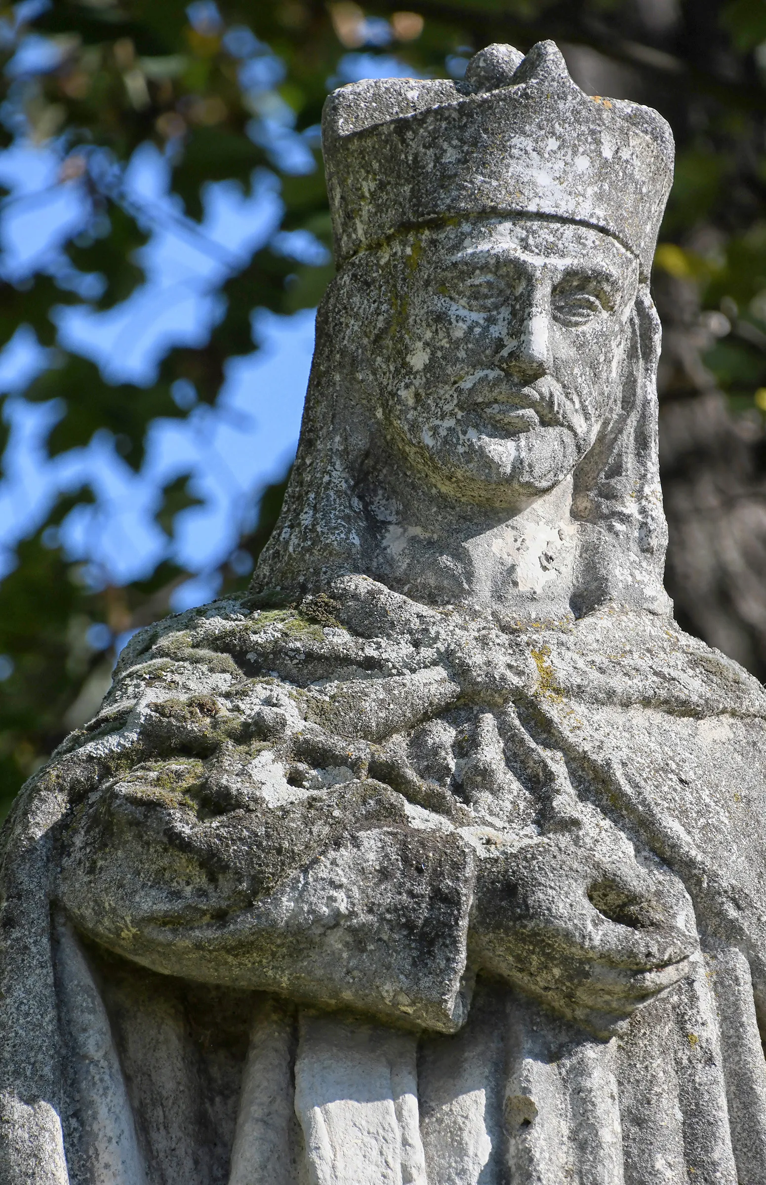 Photo showing: Statue of John of Nepomuk (Érsekvadkert)