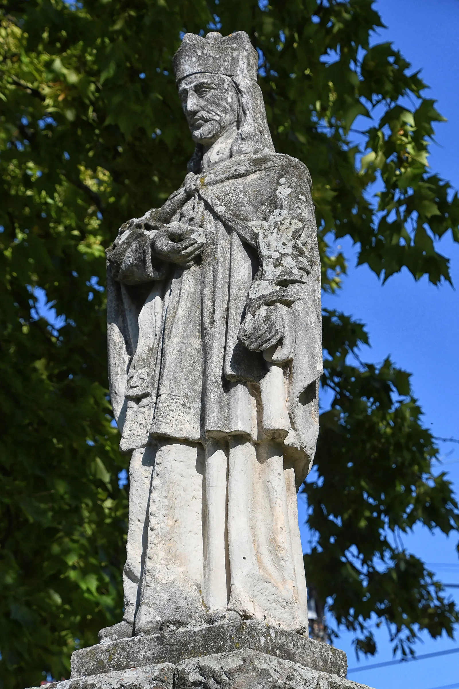 Photo showing: Statue of John of Nepomuk (Érsekvadkert)