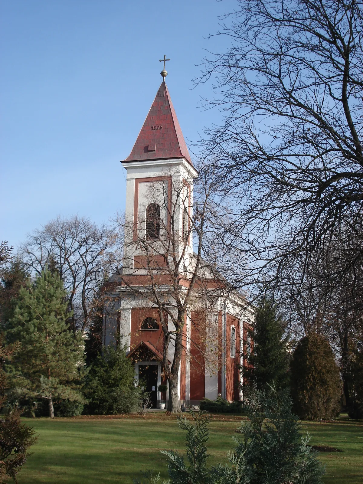 Photo showing: R.k. templom (Miskolc-Hejőcsaba, Templom u.)