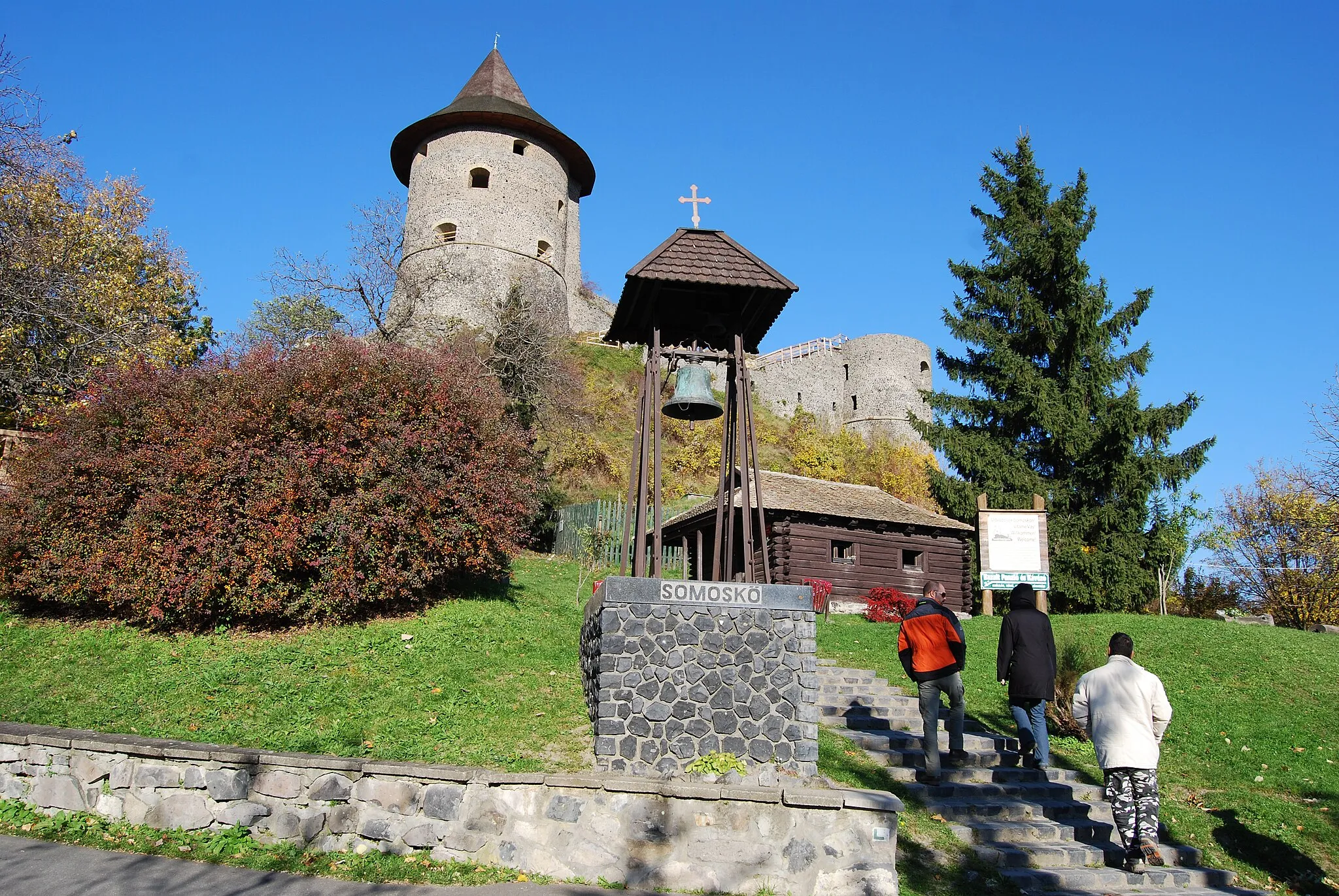 Photo showing: Somoskői vár