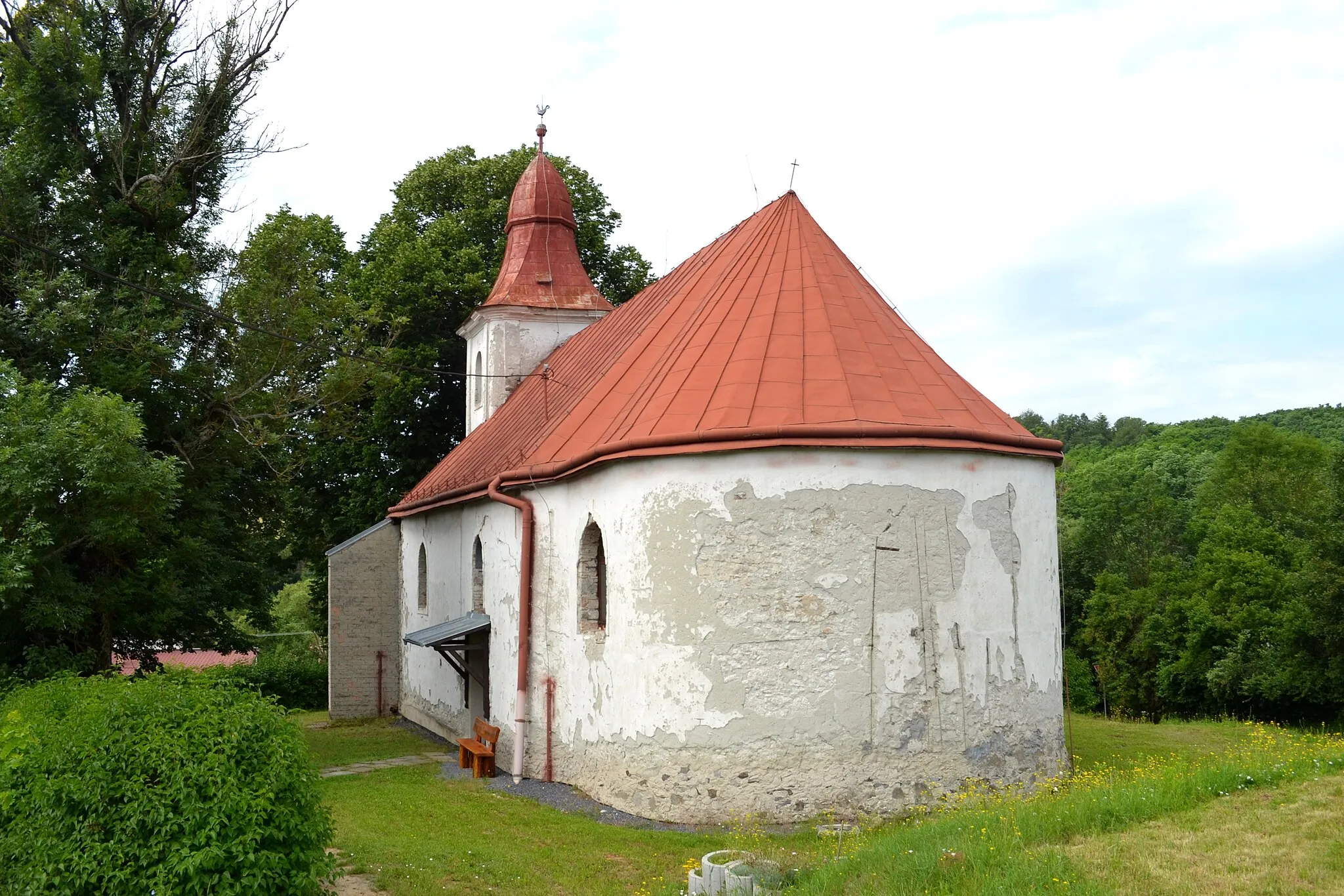 Photo showing: Evanjelický kostol v Závade